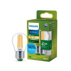 Philips E27 LED-pære G45 2,3 W 485lm 2.700 K klar
