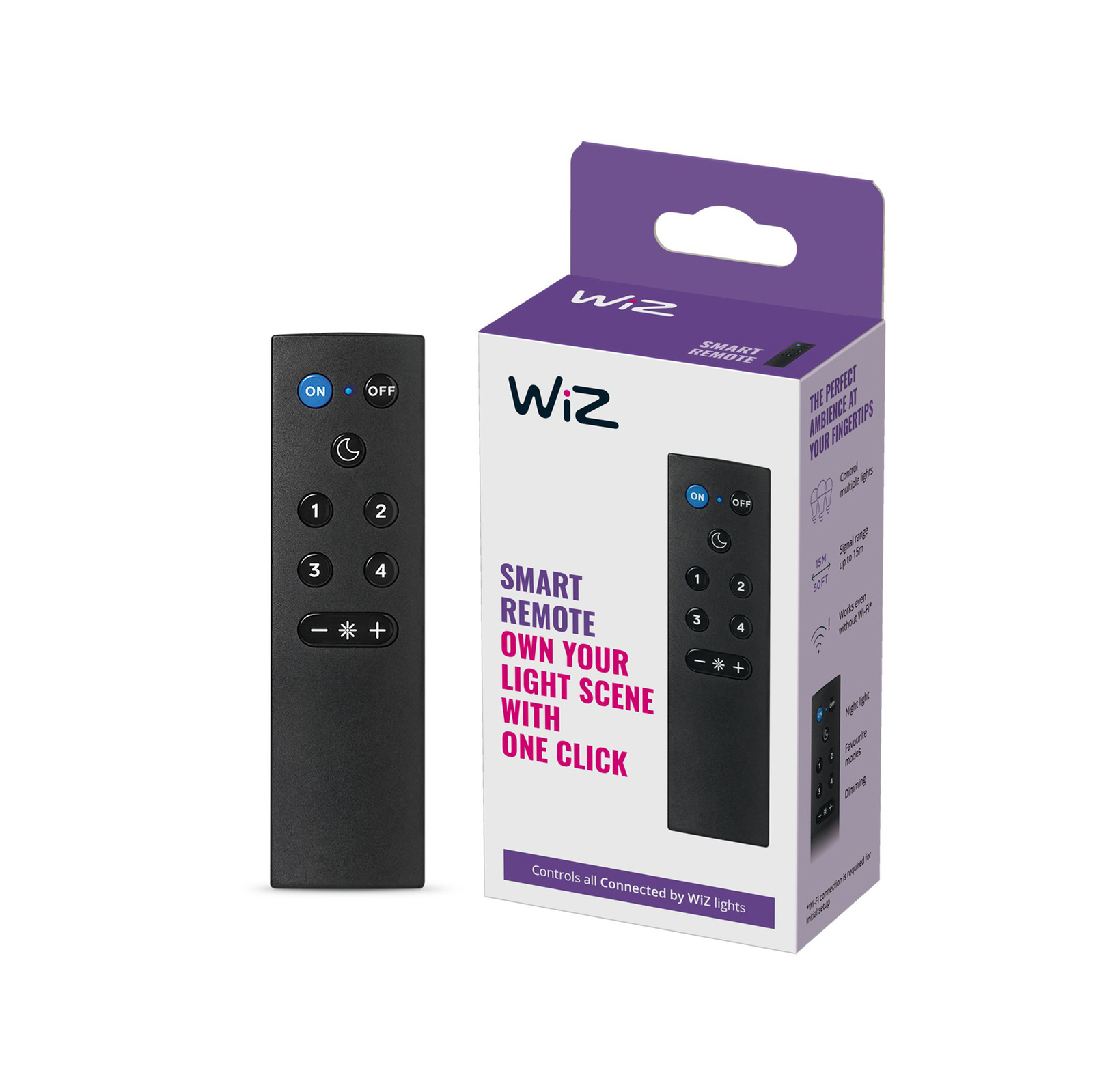 WiZ Remote Control w/Batteries - WiZ