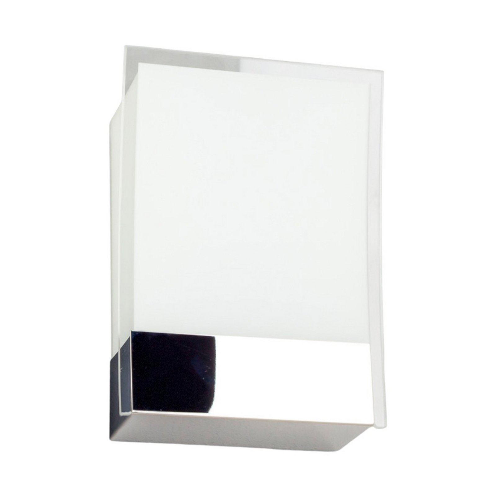 Malthe Applique Murale Chrome/Satin White - Lindby