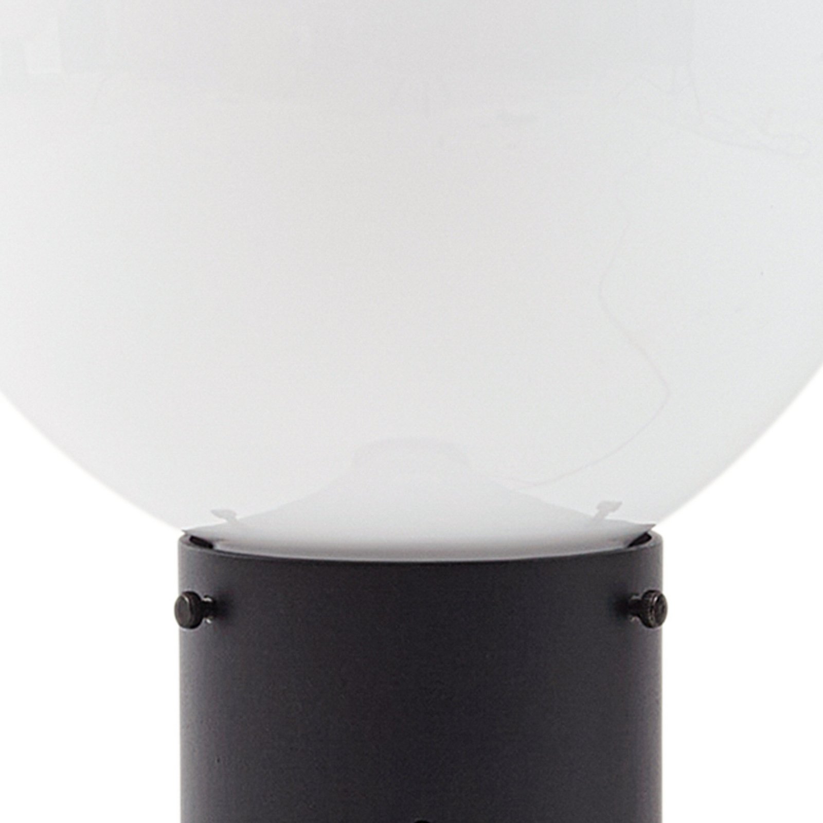 Dangan sokkellampe, 60 cm, sensor, hvid, glas - Lindby