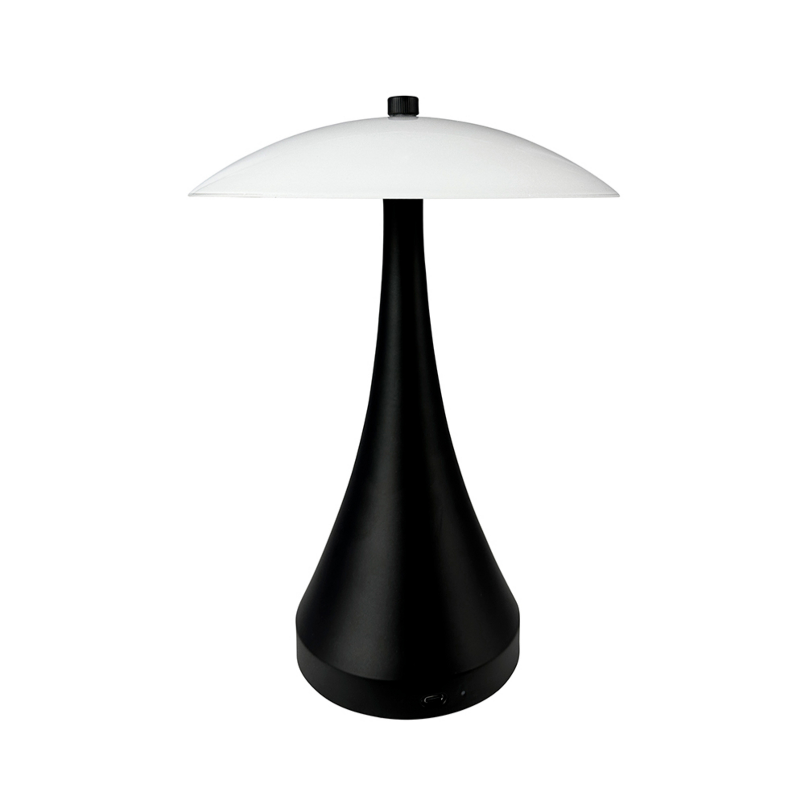 Vienna LED Portable Bordslampa Svart/Opal - DybergLarsen