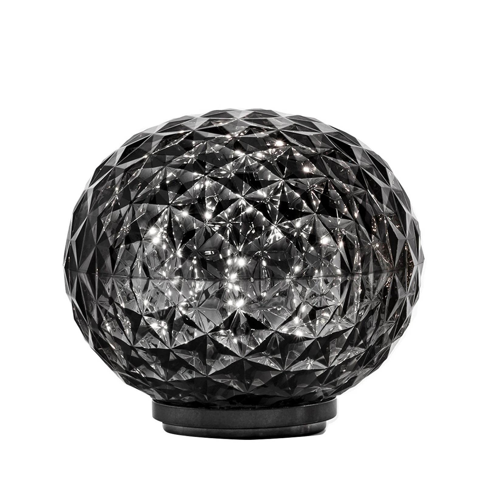 Kartell Mini Planet lampada LED da tavolo, fumè