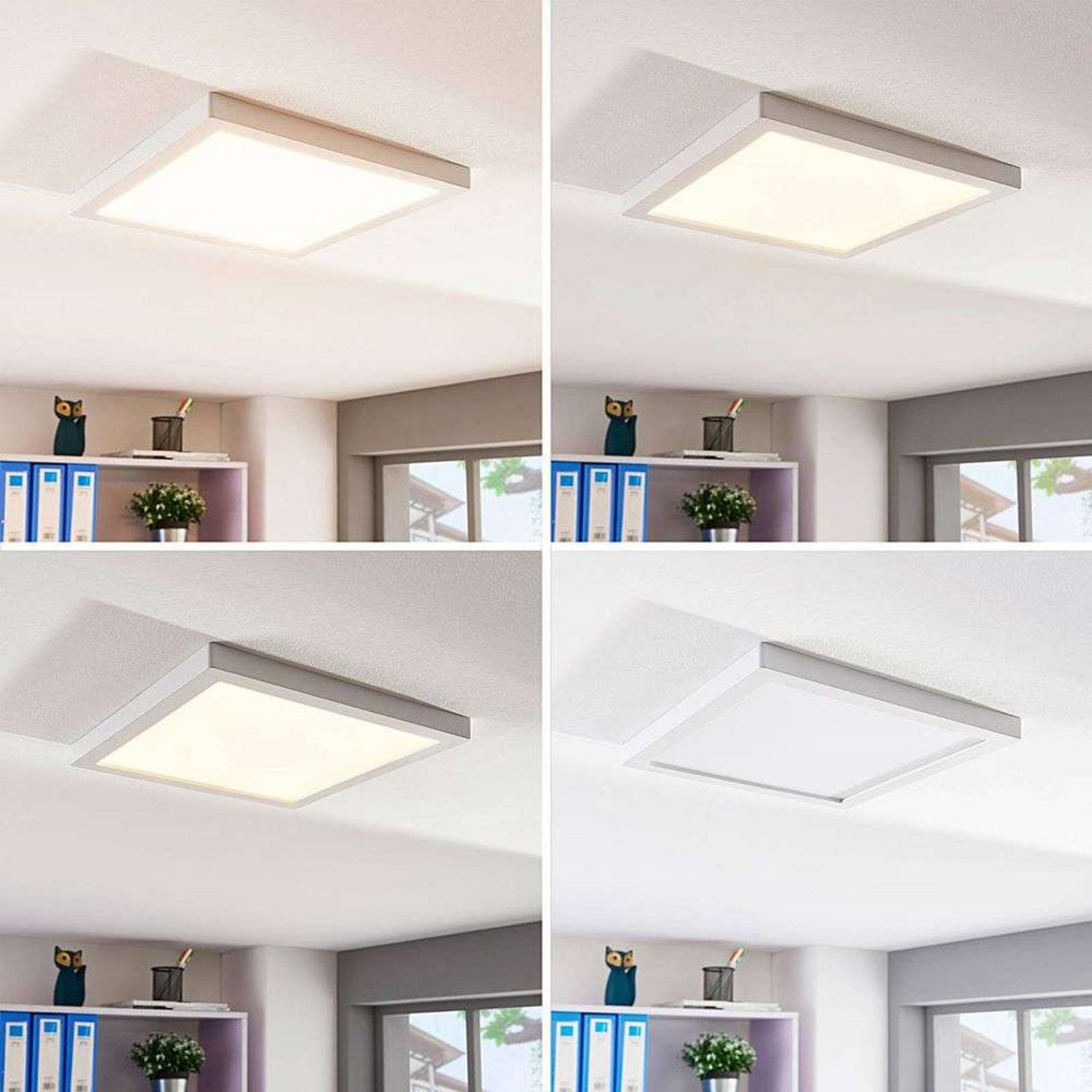 Solvie LED Plafoniera Quadrato Bianco - Arcchio