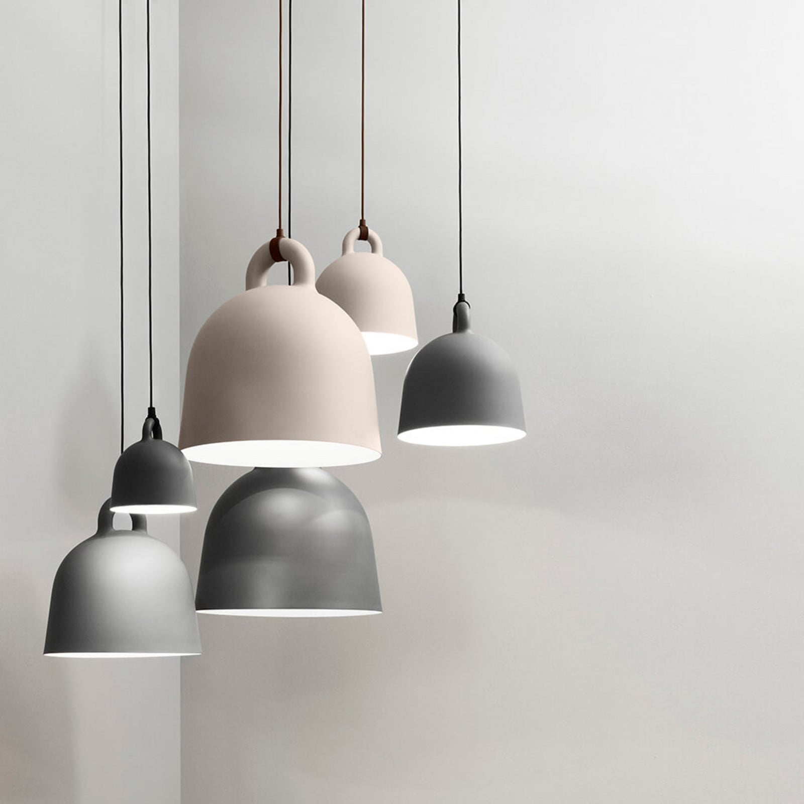 Bell Pendel X-Small Sand Normann Copenhagen - Stue - Plastik