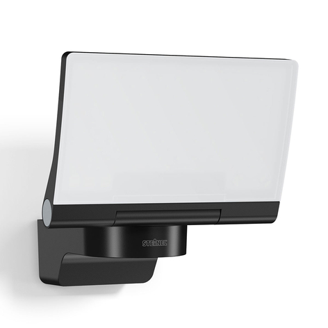 STEINEL XLED Home 2 foco de exterior en negro