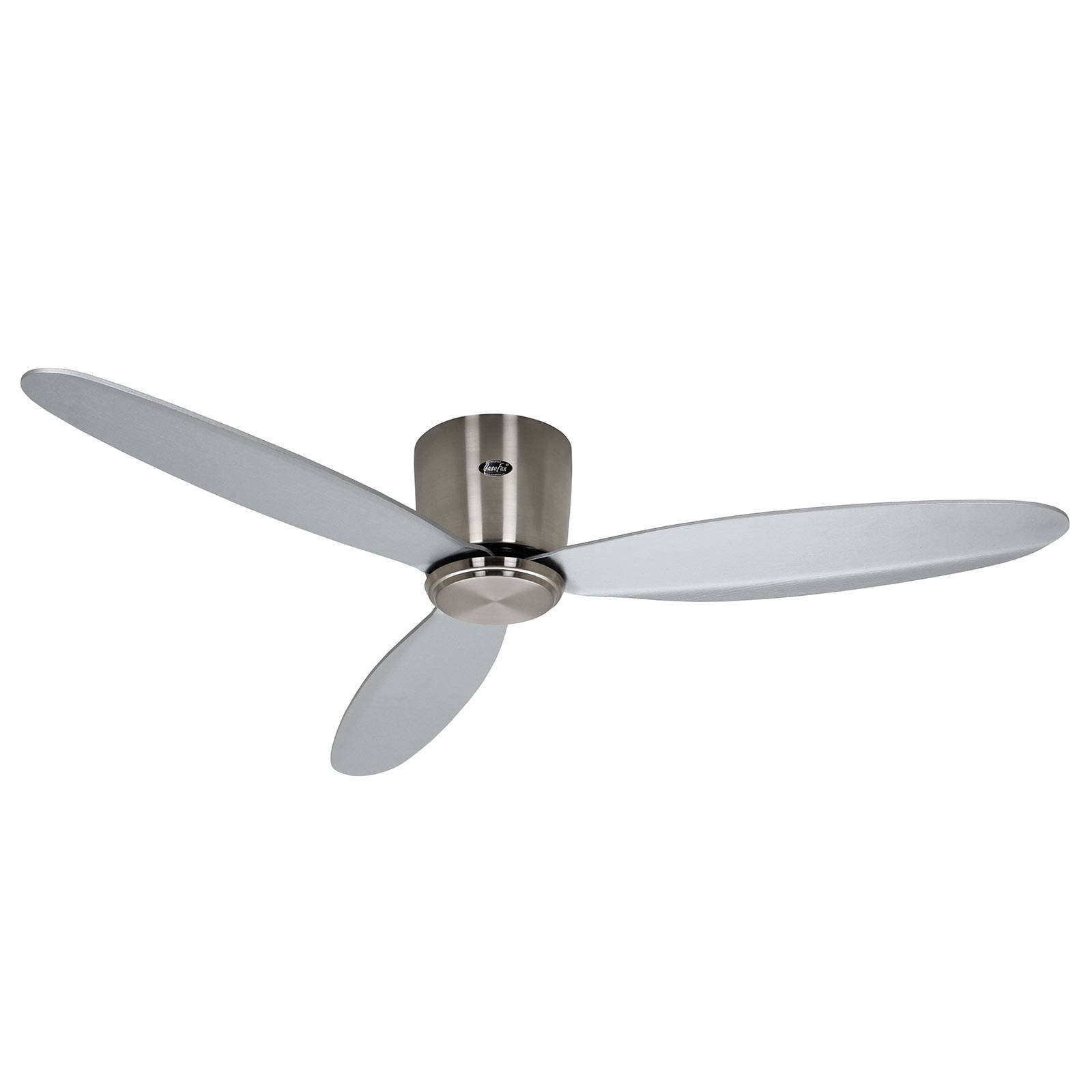 CasaFan Eco Plano II ceiling fan 112 cm chrome silver grey - Living / Dining Room - Modern