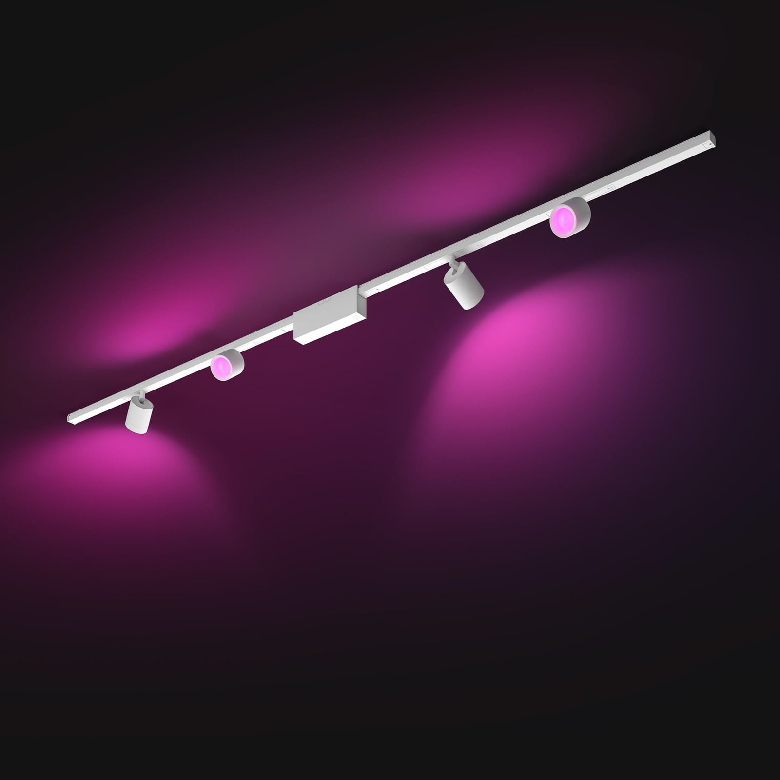 Perifo Schienensystem 4x Spots weiß - Philips Hue