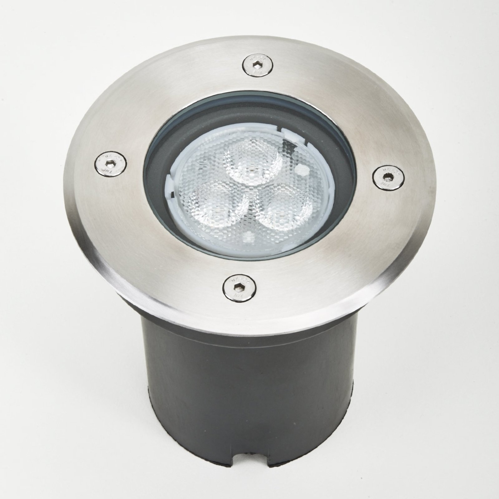IP67 - LED-innbyggingslampe til gulv Ava, rund