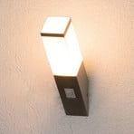 Lorian sensor outdoor wall light