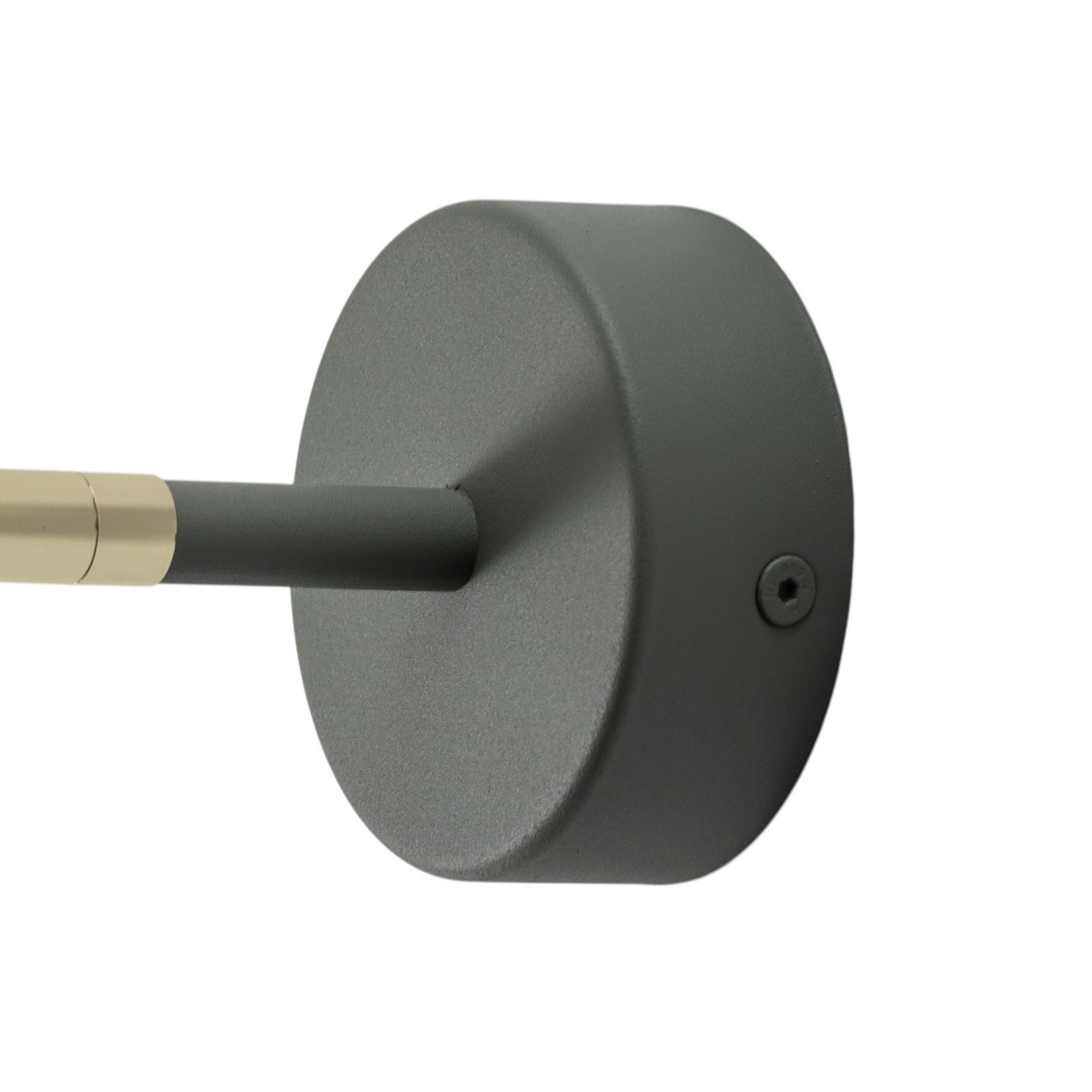 Wandspot Destin, 1-lamp groen/messing