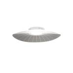 Φωτιστικό οροφής LED Vela, λευκό/διαφανές, ακρυλικό, dimmable