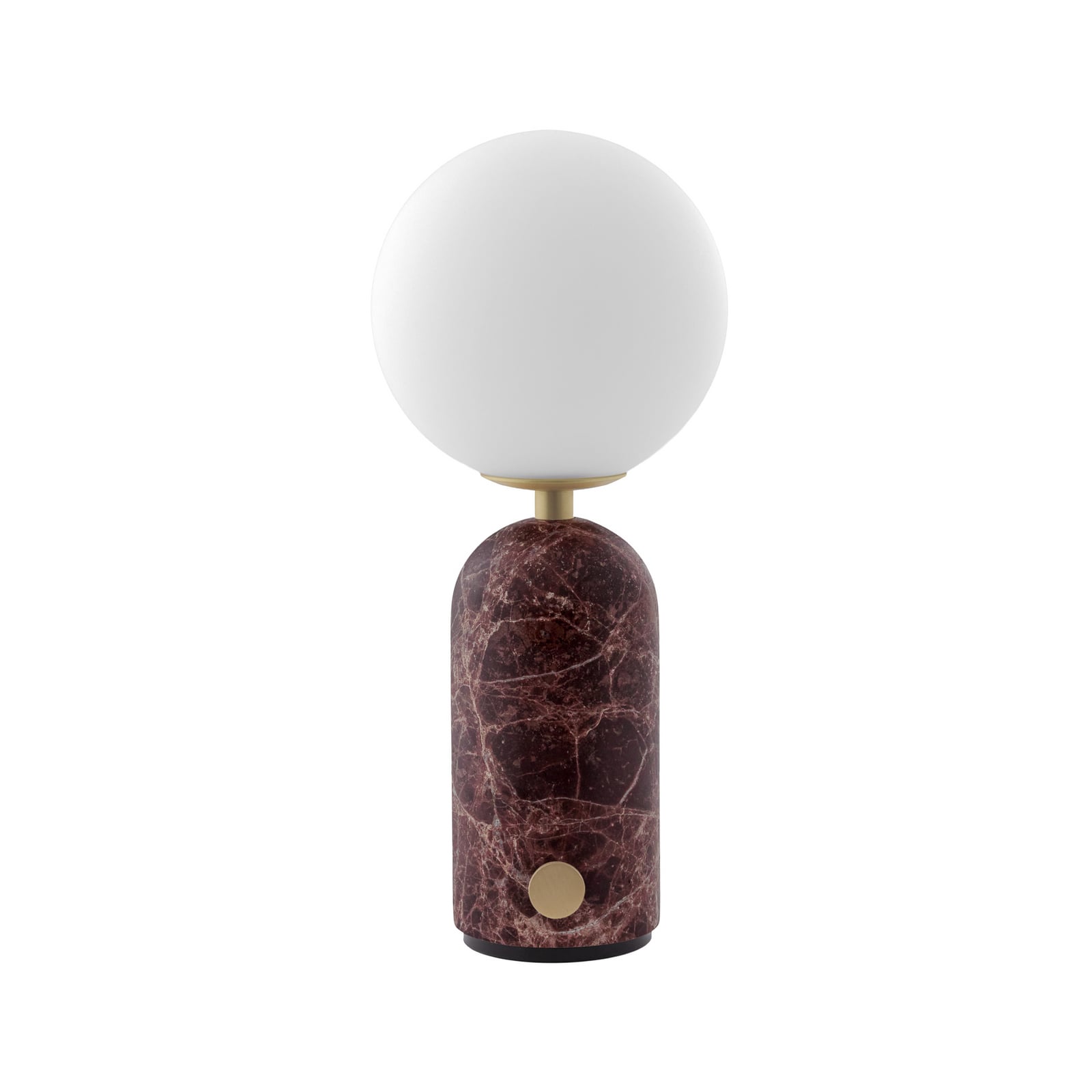 Lámpara de mesa recargable Torrano, roja, altura 27 cm - Globen Lighting