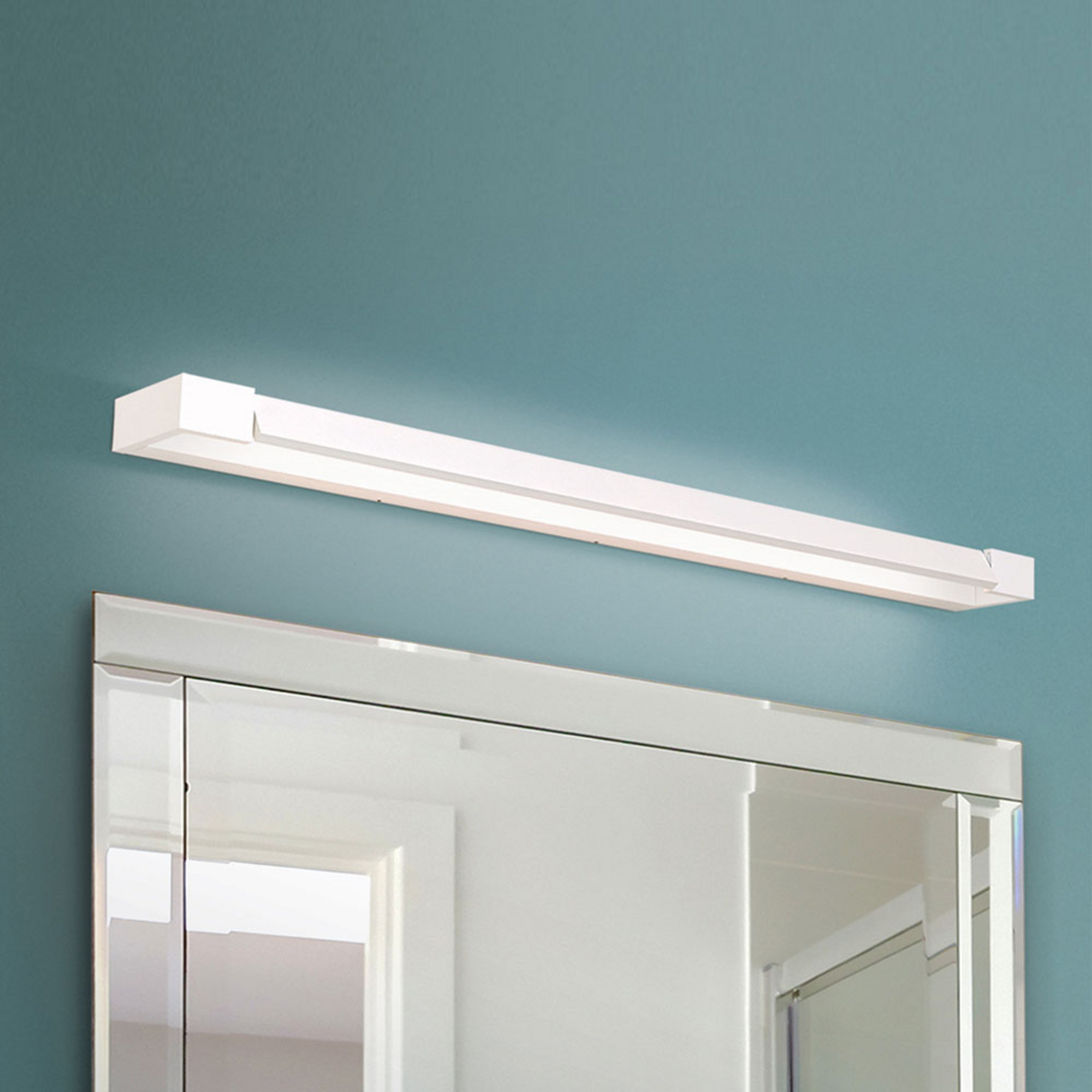 Applique miroir LED Marilyn blanc inclinable 90 cm