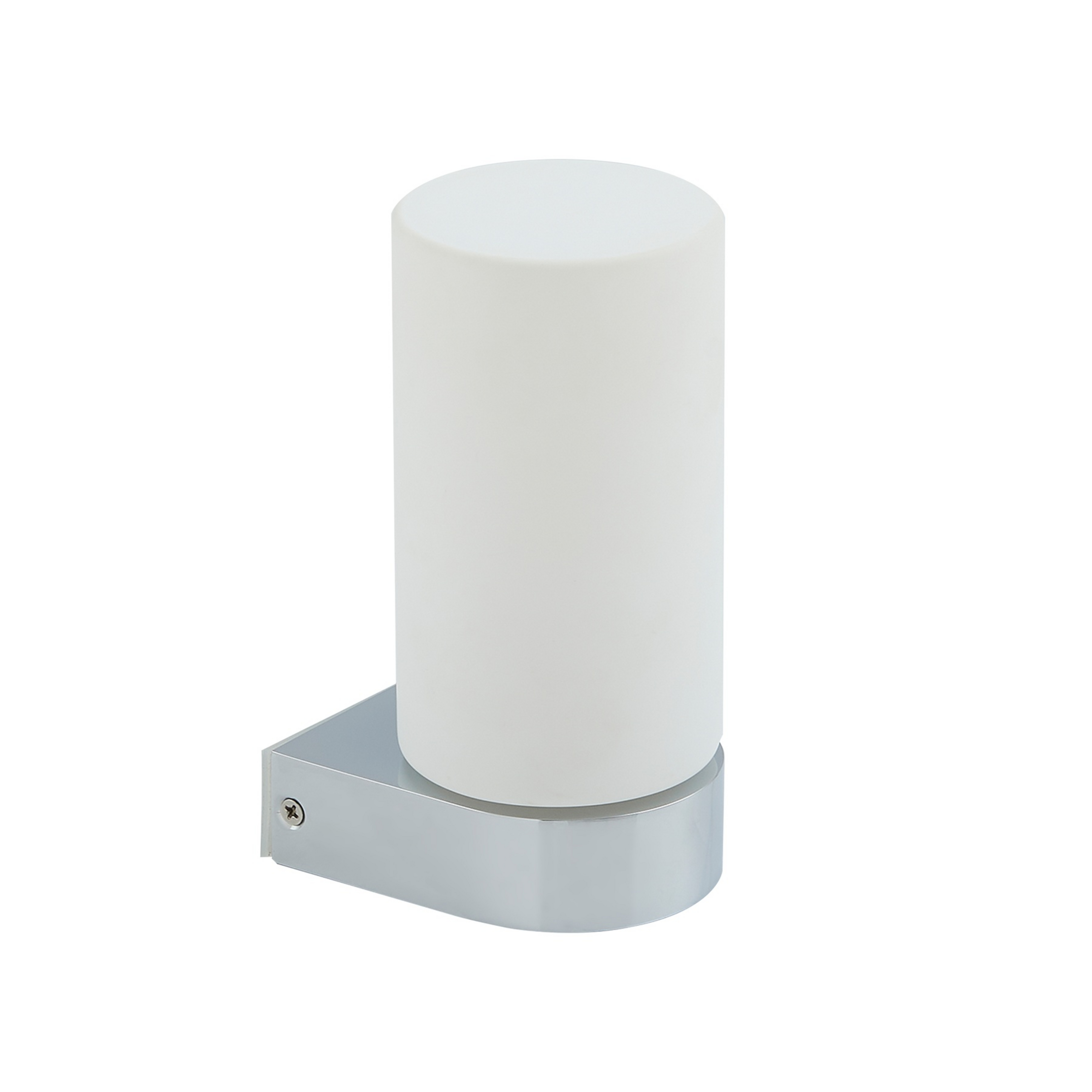 Basolo Wandleuchte H17,2 IP44 Chrom - Lucande