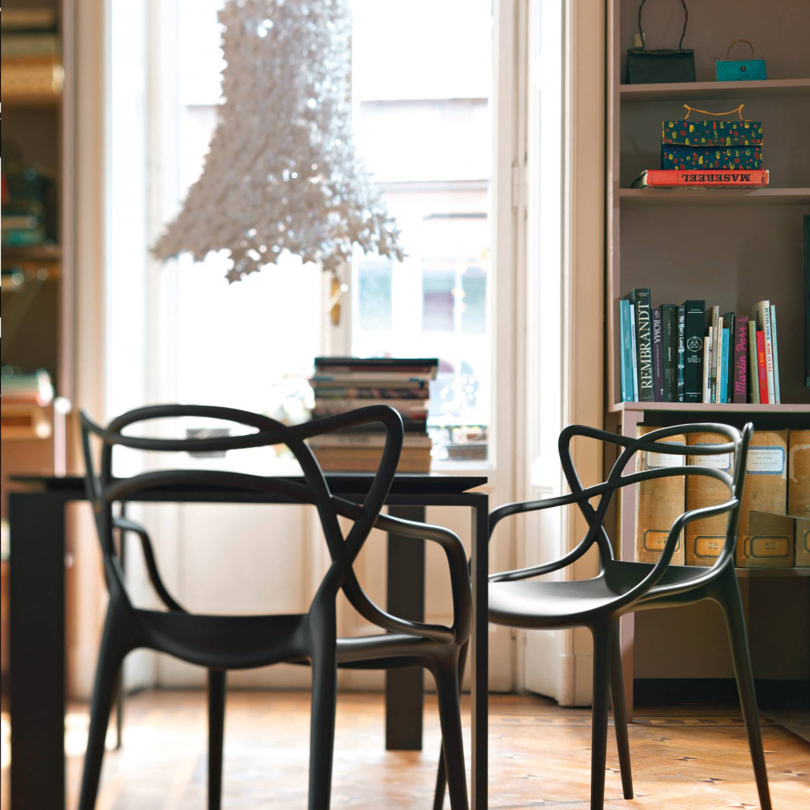 Kartell Bloom żyrandol LED G9, podłużny, biały