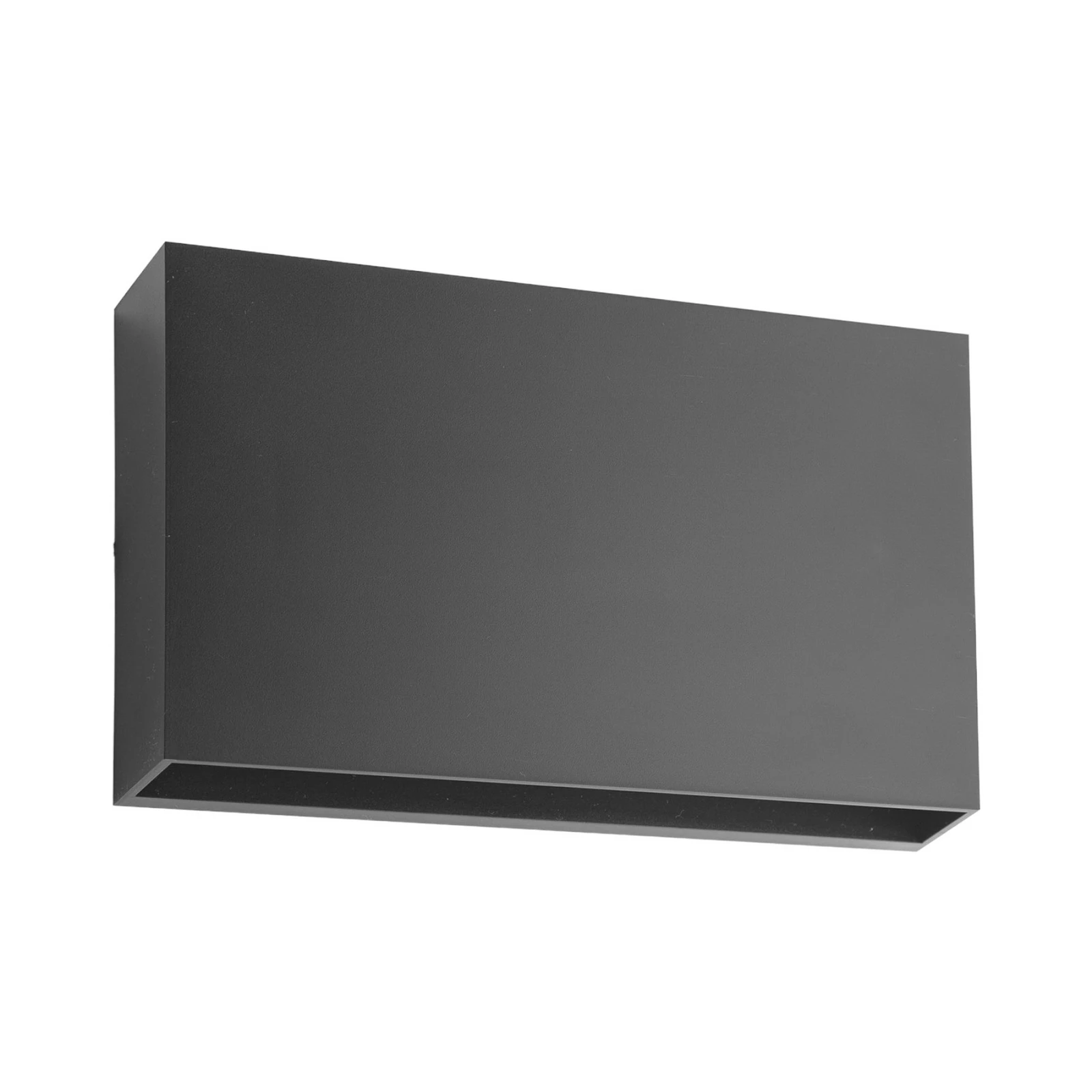 Lindby LED-Außenwandleuchte Jarte, 20cm, up/down, grau, IP65