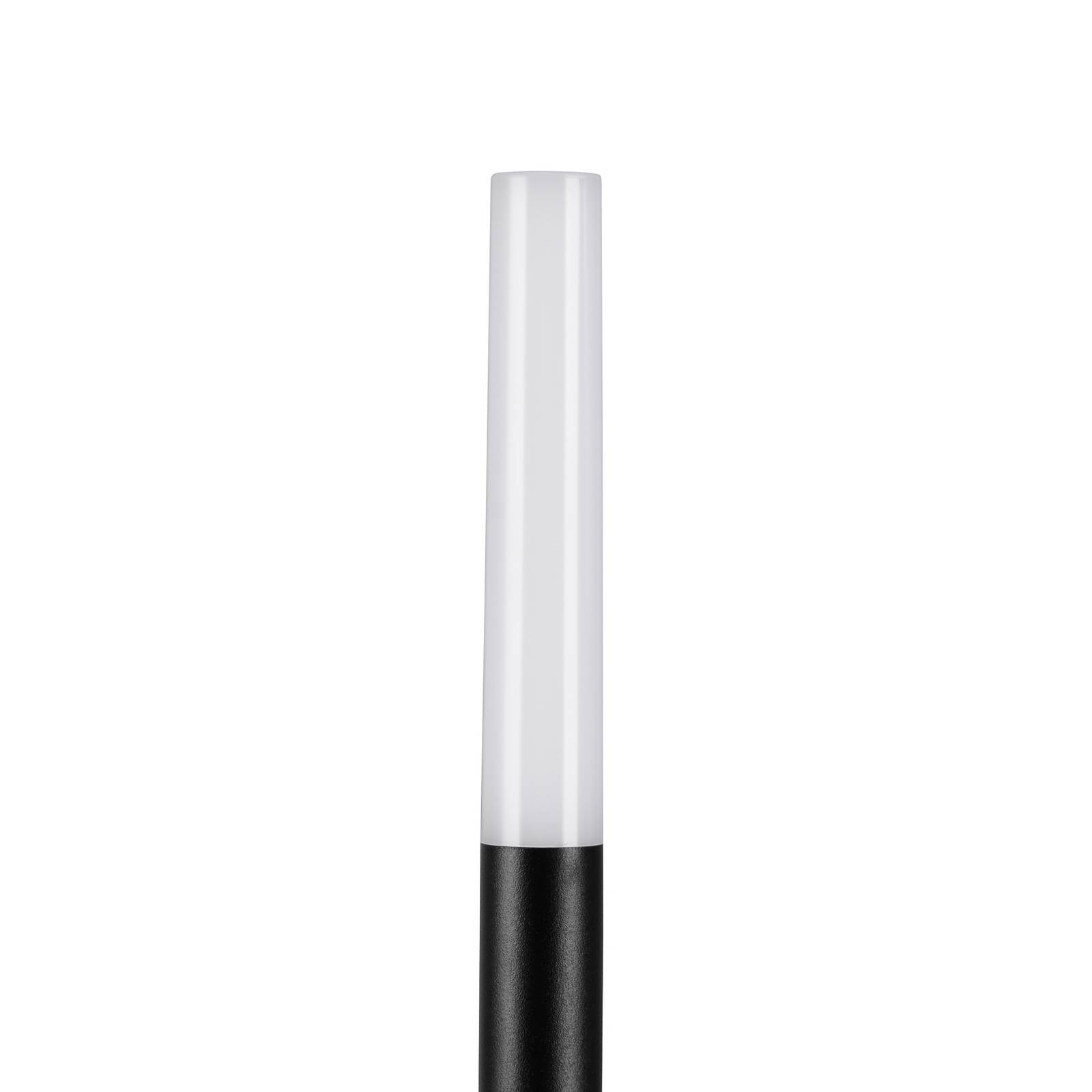 Reality Leuchten LED grondspies lamp STICK, zwart, 3-lamps, IP44, stekker
