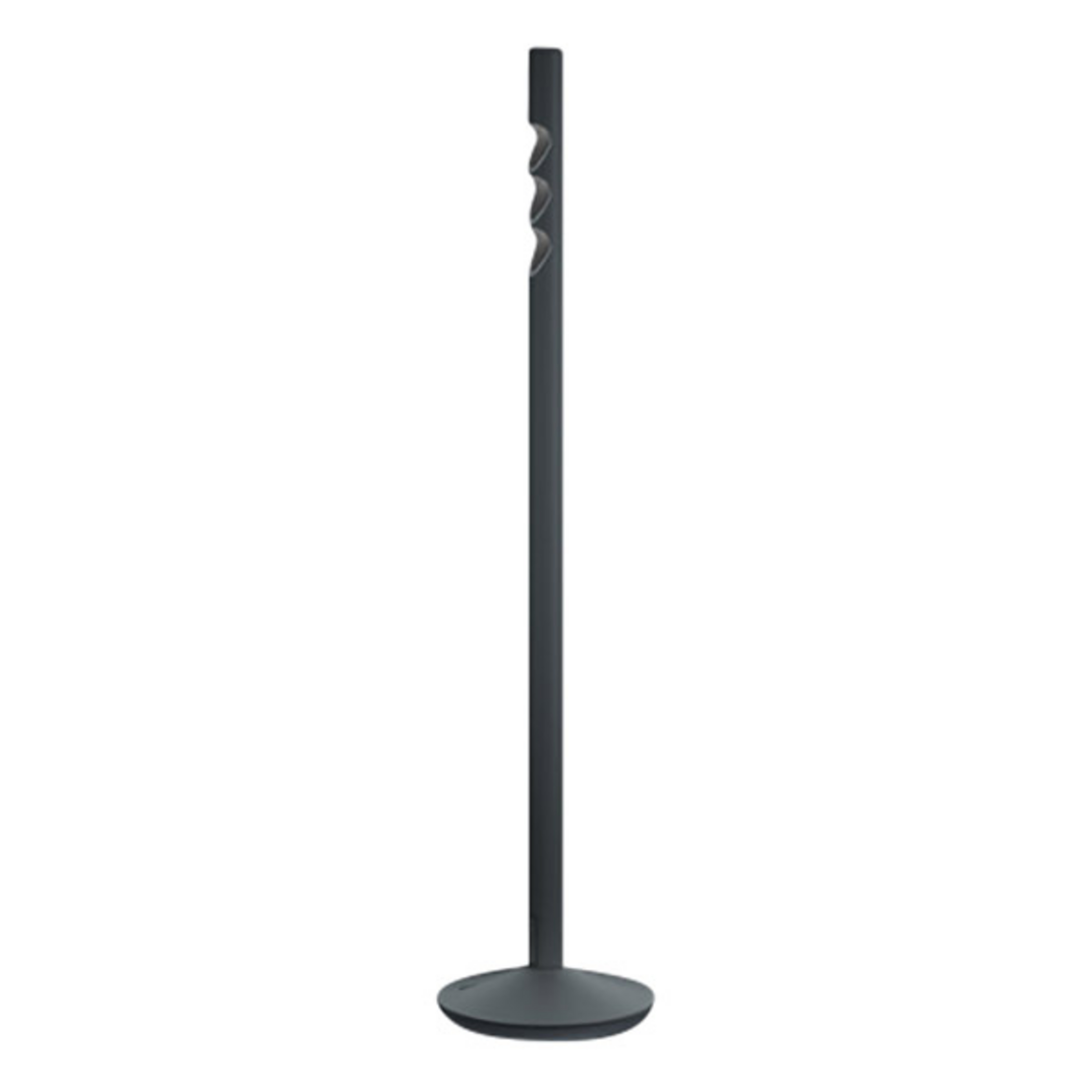 Candeeiro de mesa ERCO Lucy LED com base, preto 840