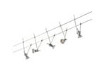Marno 5 Wire Spot/Plafonnier Chrome/Silver - Lindby