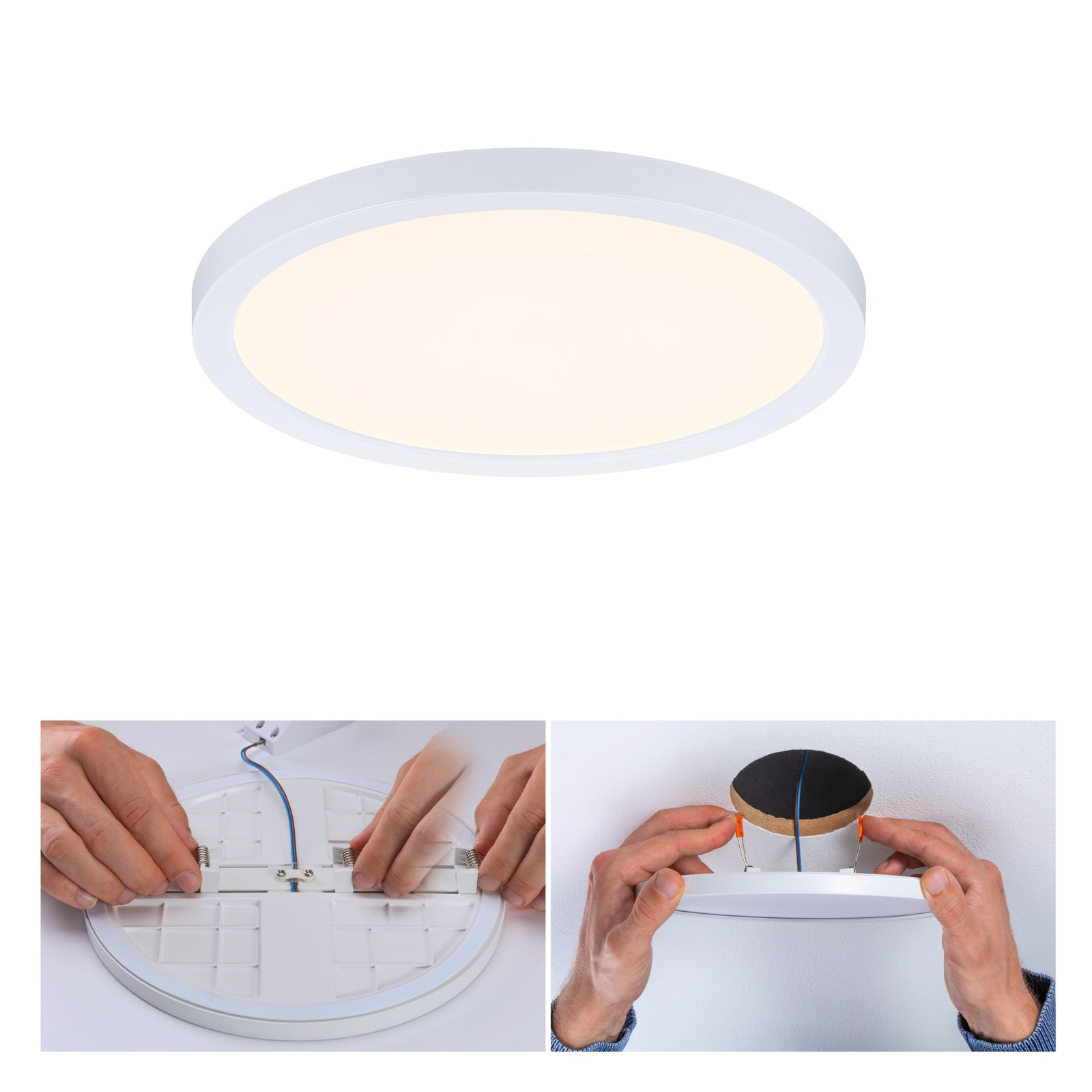 Paulmann panel Areo 3,000 K round 3-step dimmable