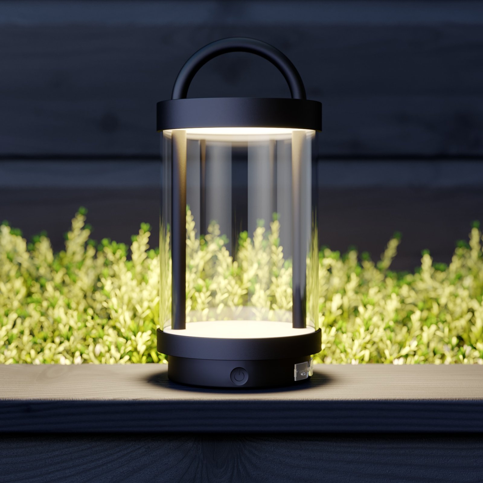 Lucande Caius lampe décorative LED d’extérieur