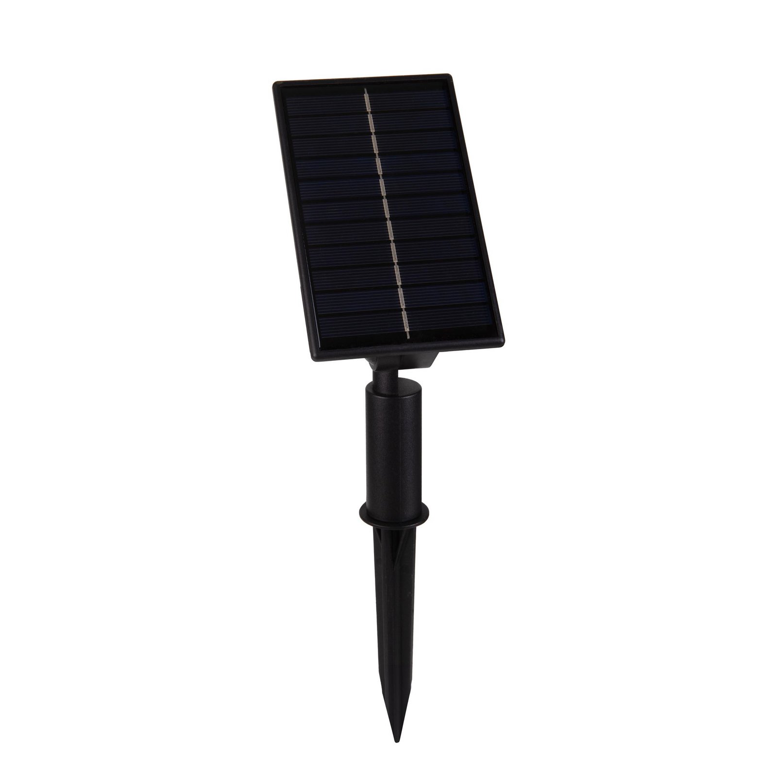 LED-Solar-Erdspießstrahler NOMI, schwarz, 6er-Set, IP44