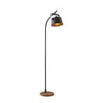 Rubinjo Stehleuchte Wood/Black - Lindby