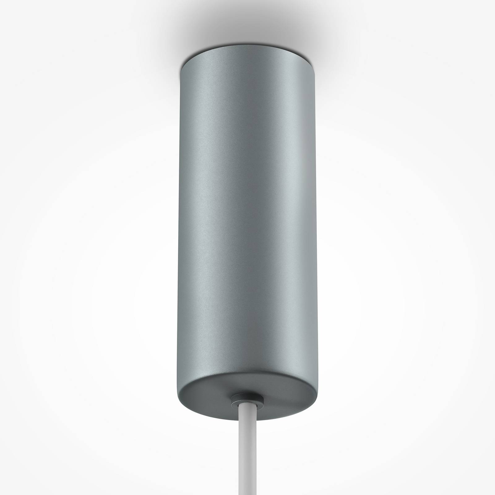 Maytoni żyrandol LED Gerhard, szary, Ø 30 cm, metal