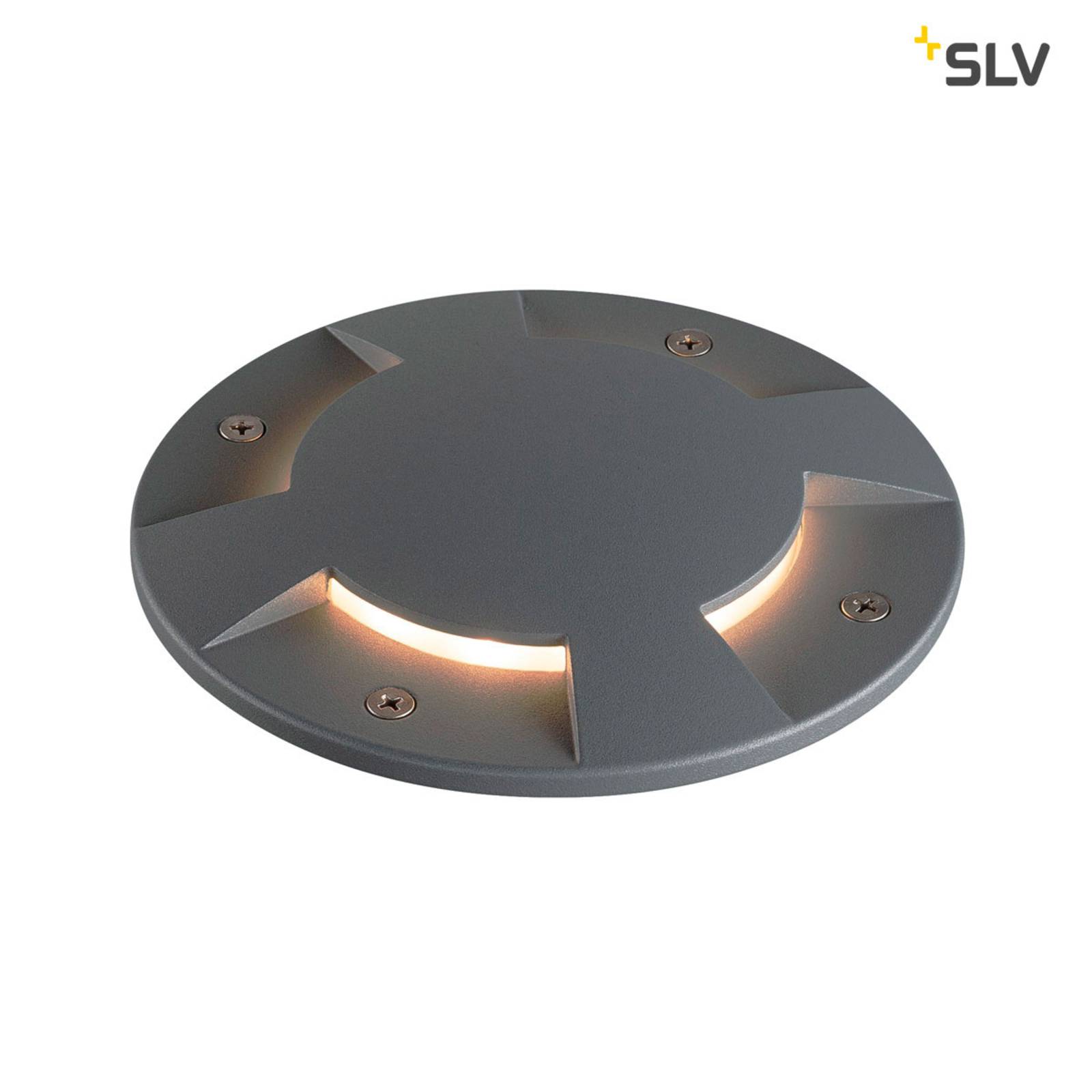SLV Big Plot Cover, 4 sleuven, antraciet - zwart - aluminium