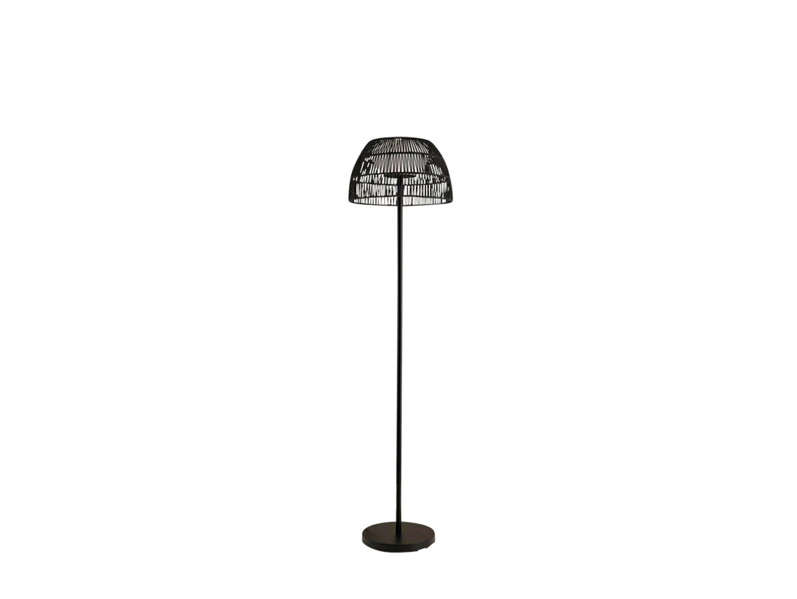 Heribio LED de Exterior Lampadar H153 Negru - Lucande