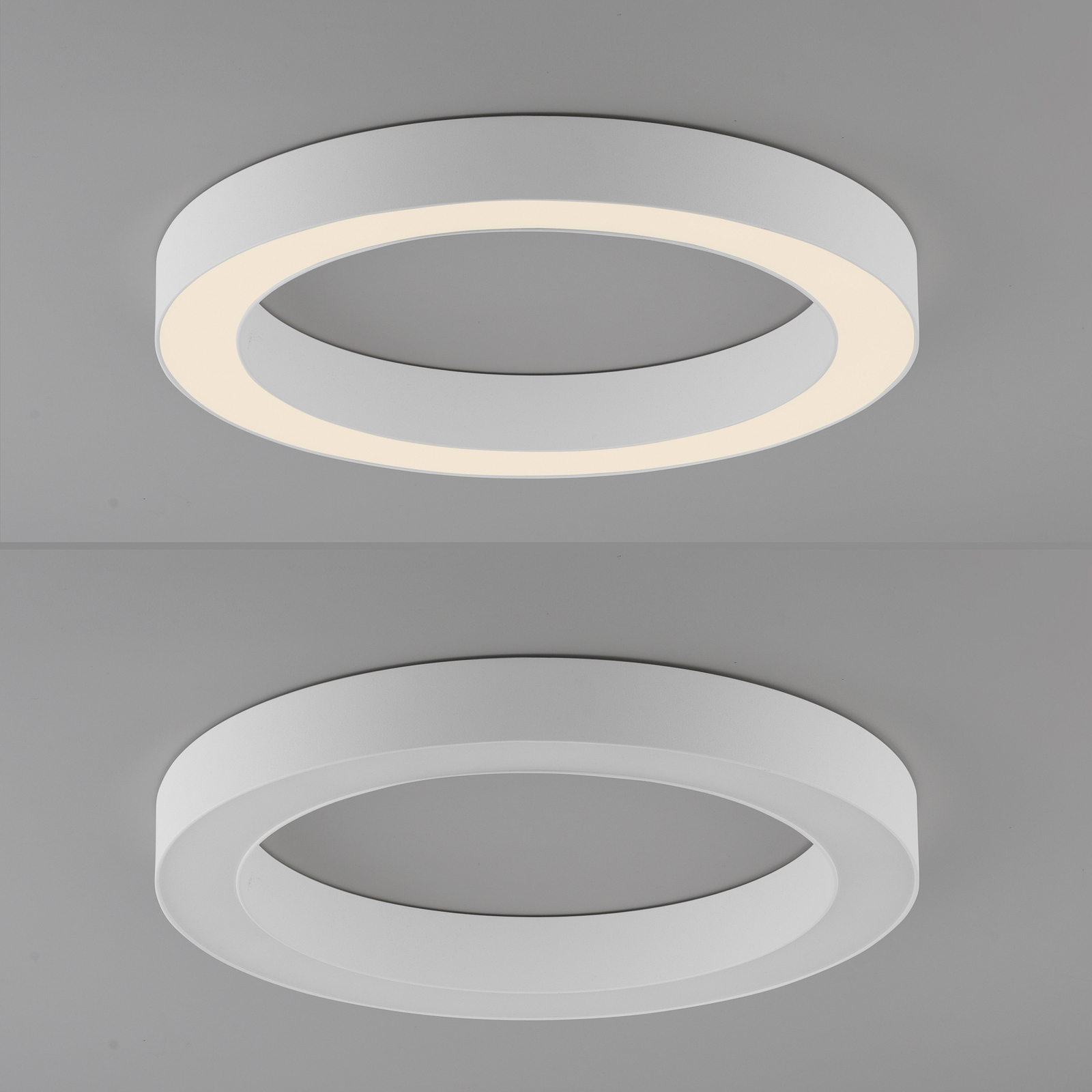 Lampa sufitowa LED PURE Lines, Ø 35 cm, biała, CCT
