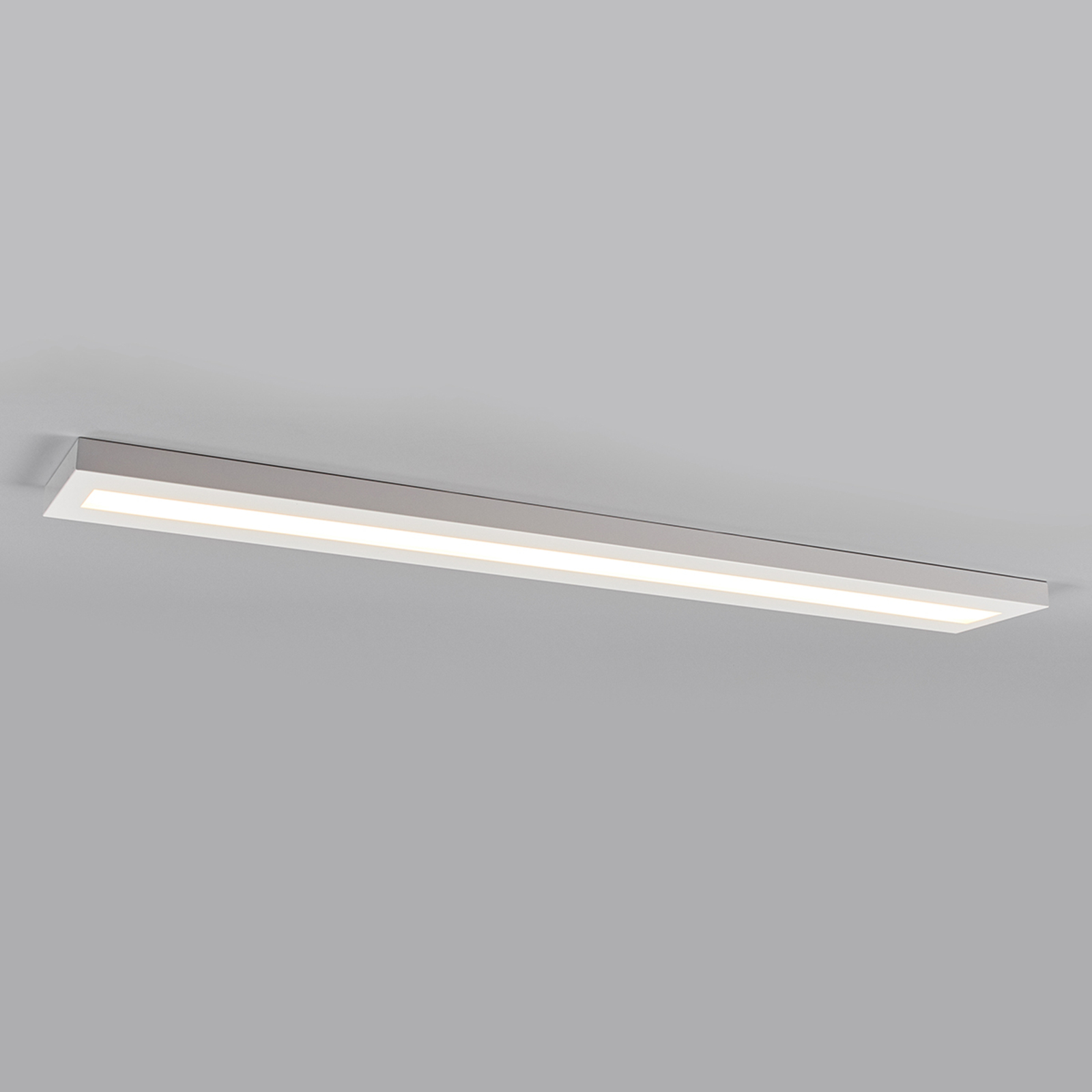 Plafonnier LED oblong 36 W, blanc, BAP