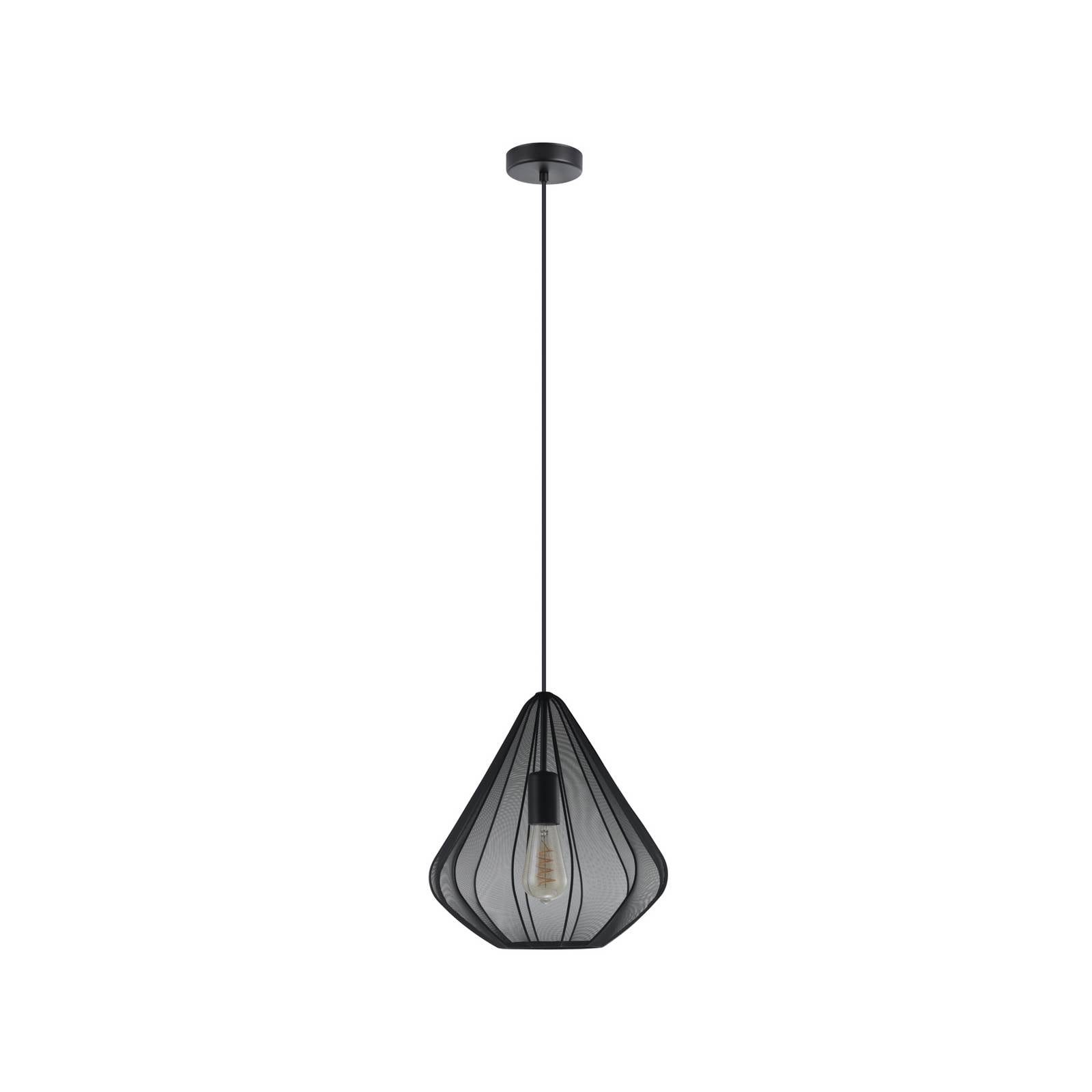 EGLO connect Smart-LED-Einbauleuchte Fueva-Z, schwarz, 3er
