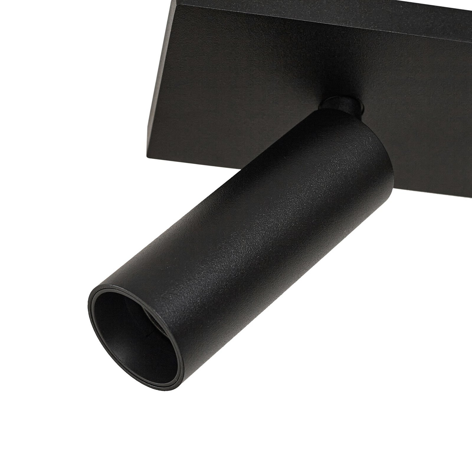 Arcchio stropni reflektor Brinja Slim, crni, 3 žarulje GU10 MR11