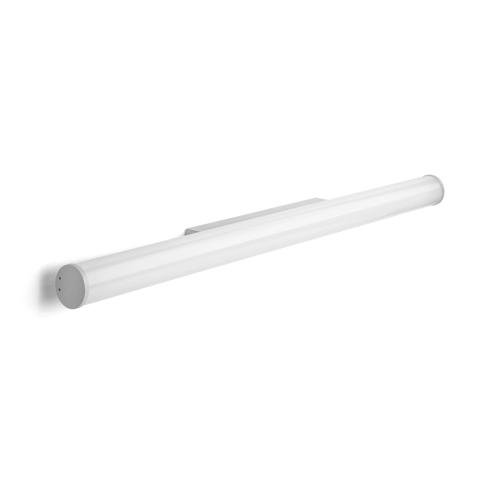 Pirgos LED wall light, 200 cm wide, white, plastic