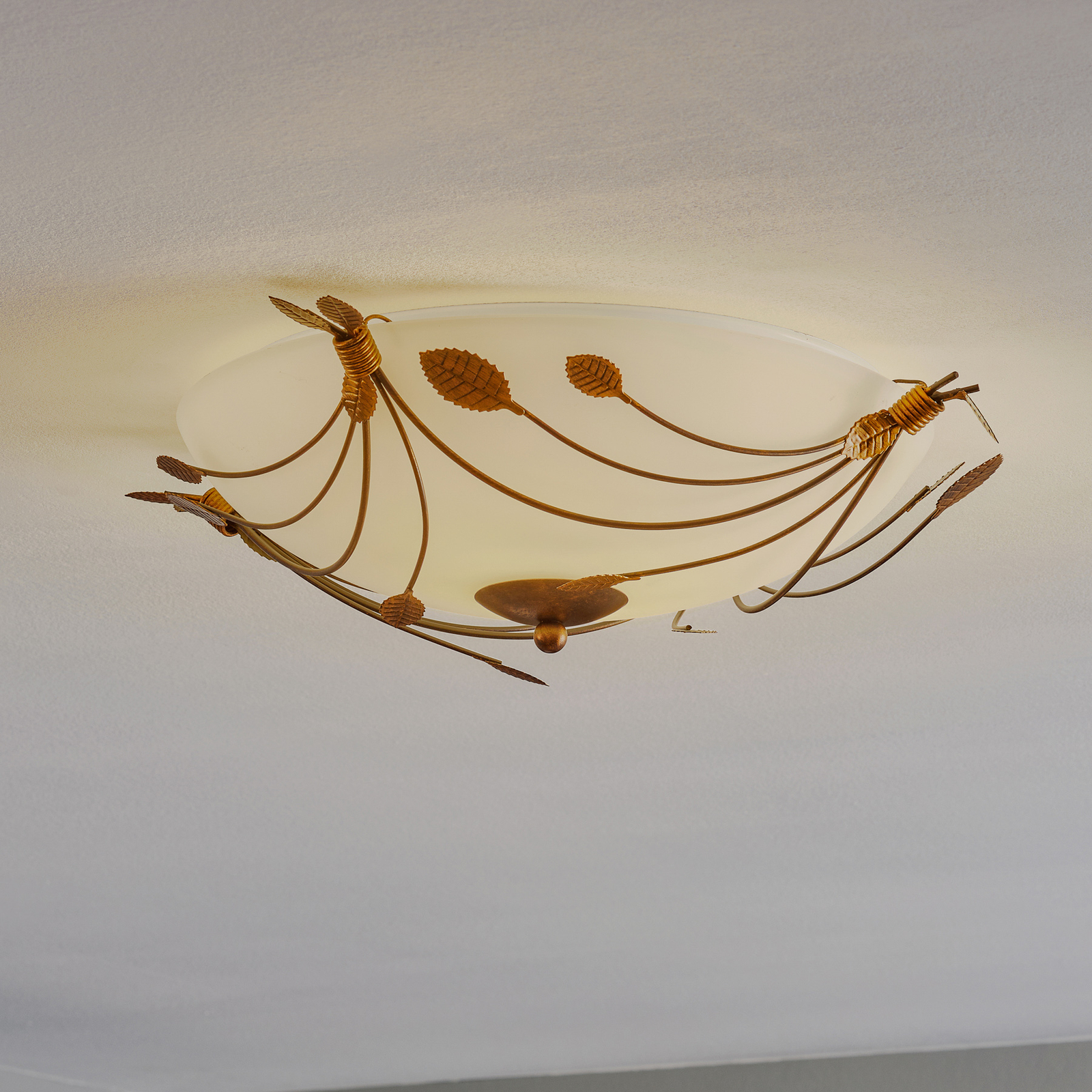 Foglie lámpara de techo 46 cm, 2 luces