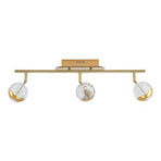 Kilio 3 Ceiling Lamp Gold - Lucande