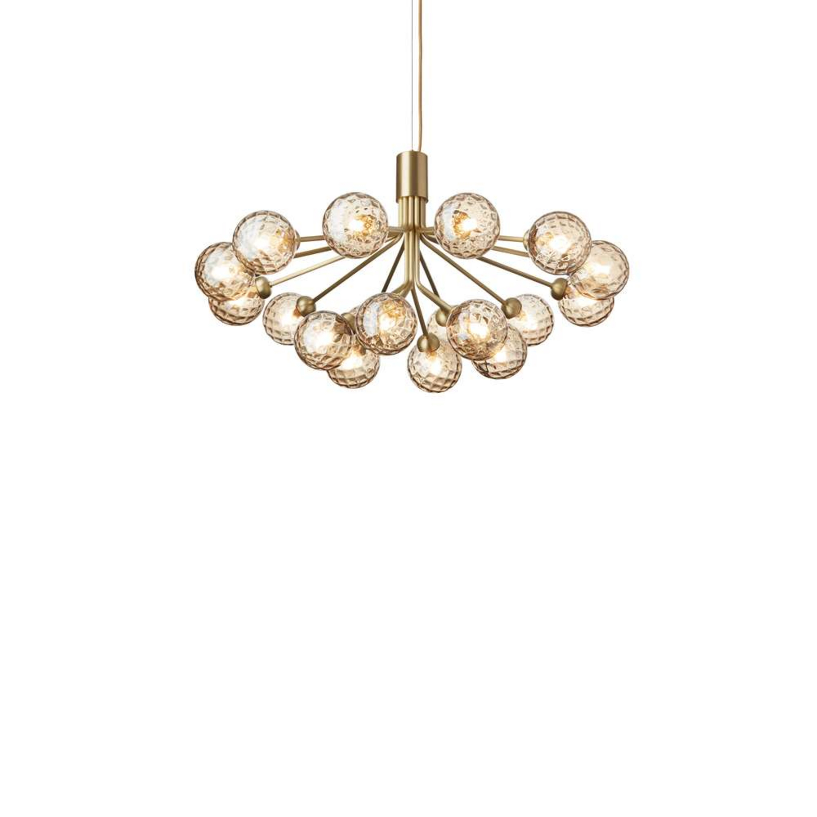 Apiales 18 Candelabro Brushed Brass/Optic Gold - Nuura