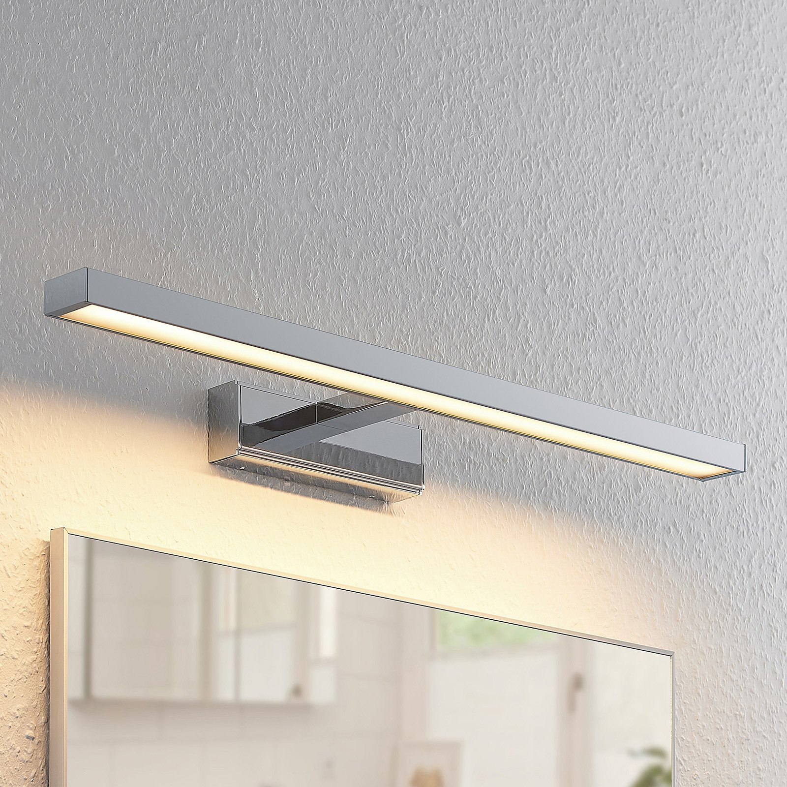 Jukka LED Wandlamp L60 Chrome - Lindby