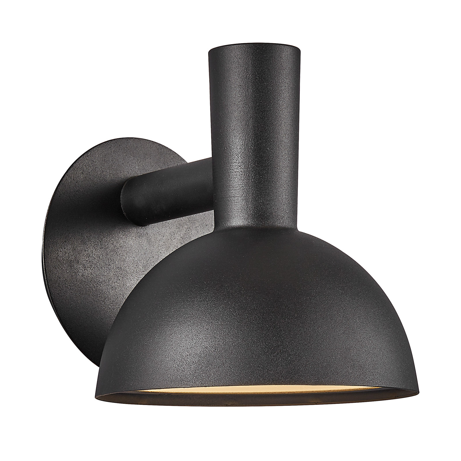 Outdoor wall light ARKI black Ø 20 cm