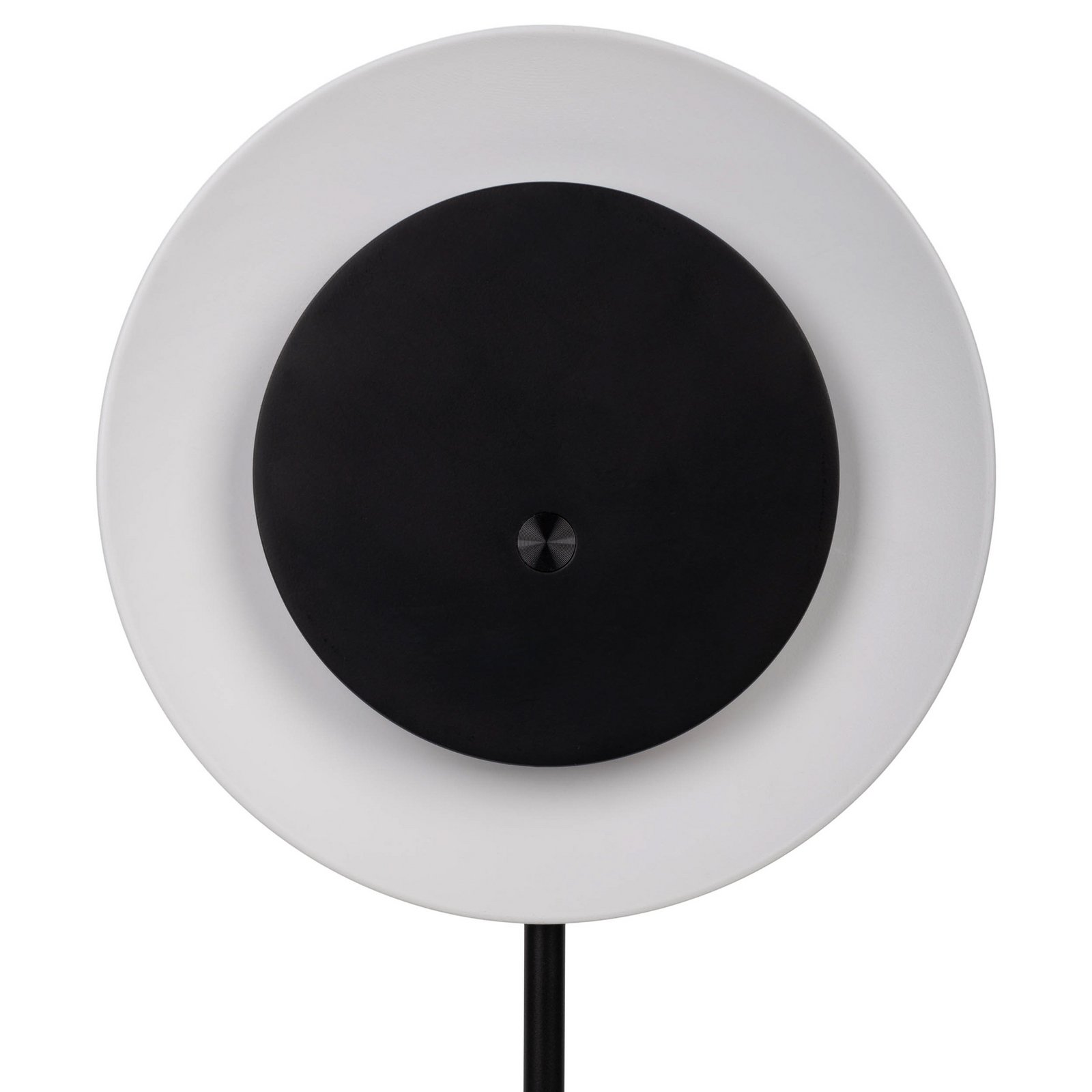 LED φορητή επιτραπέζια λάμπα Solan, μαύρο/λευκό, ηλιακή, IP54 LED φορητή επιτραπέζια λάμπα Solan, μαύρο/λευκό, ηλιακή, IP54