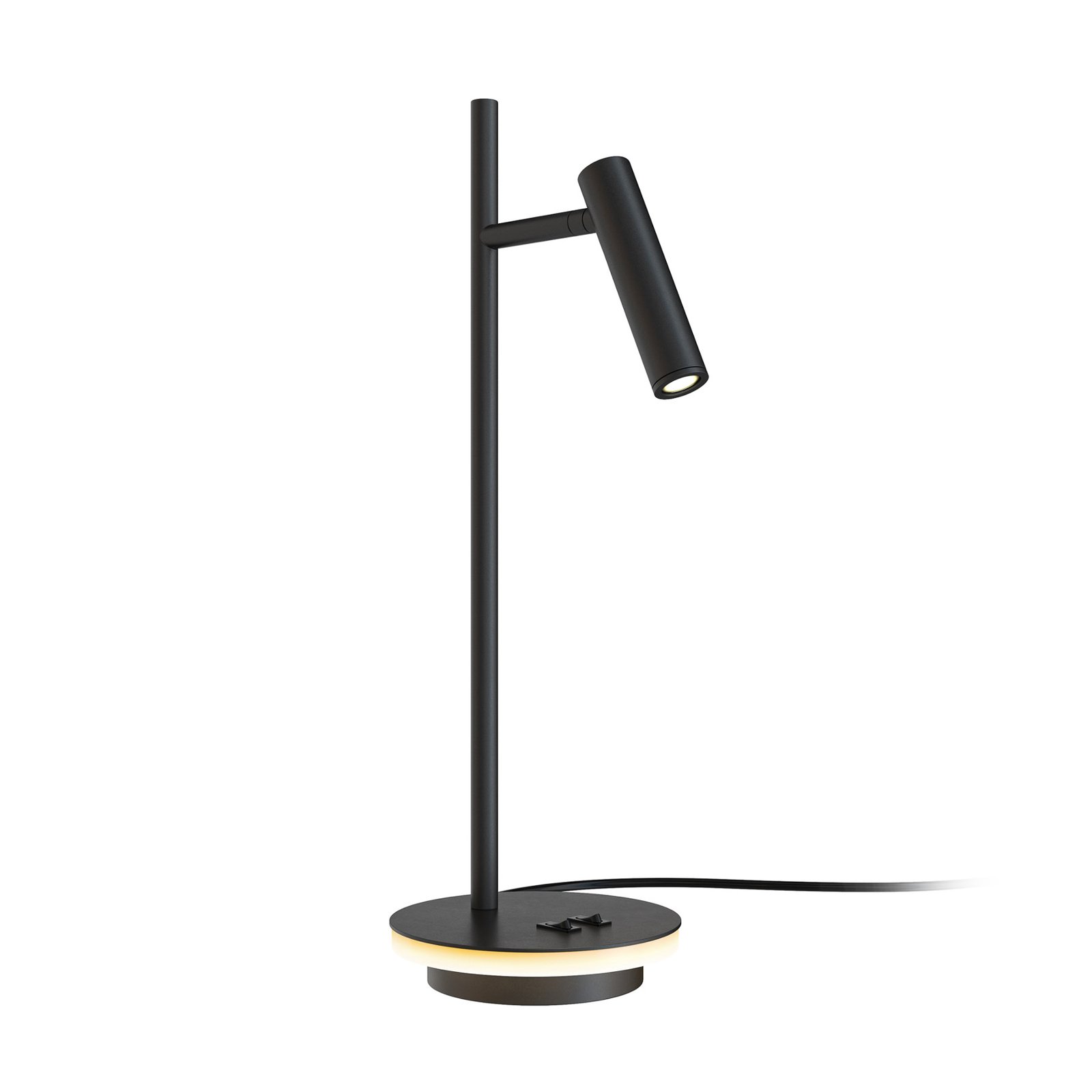 Maytoni LED stolna lampa Estudo, crna visina 45,5 cm metal