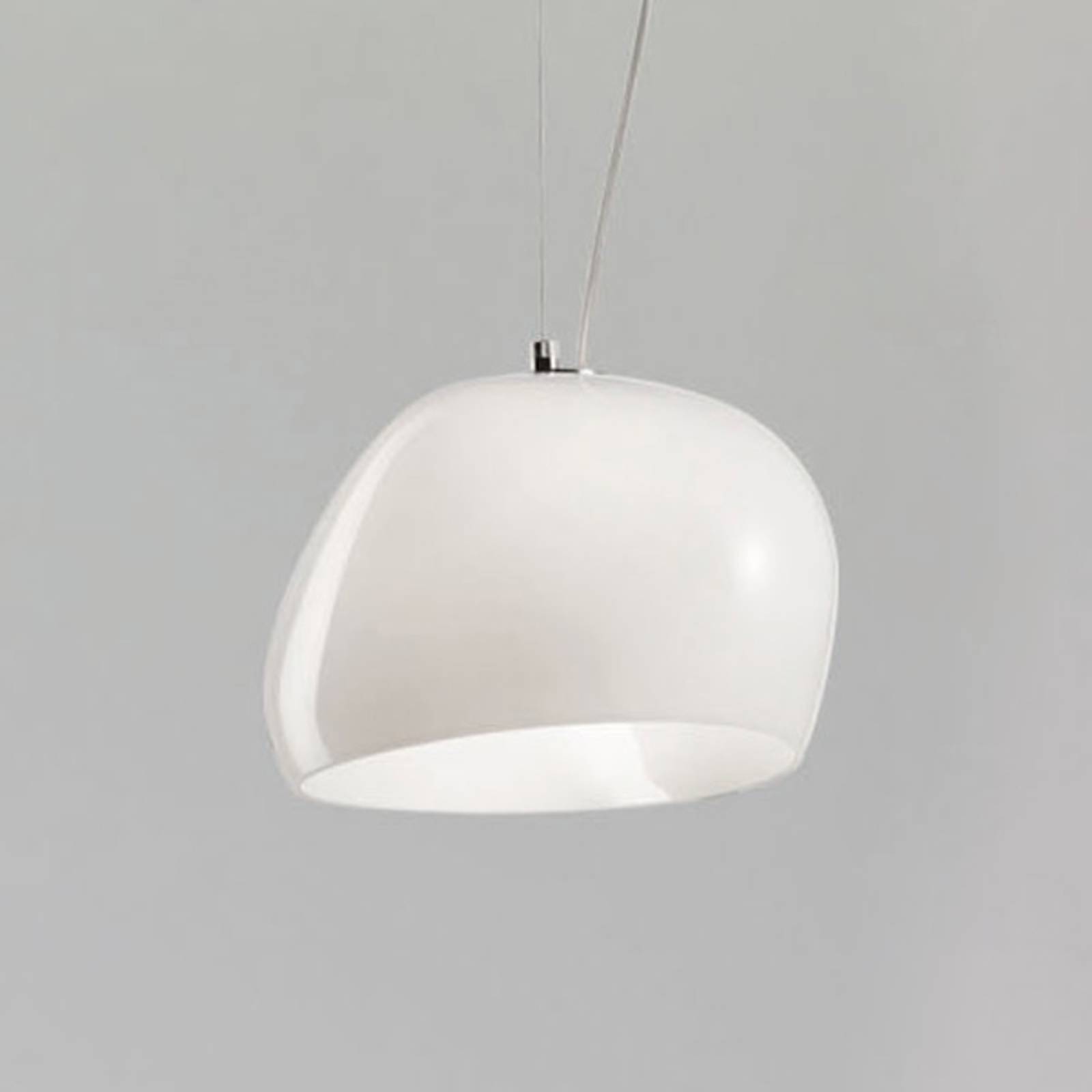 Hanglamp Surface Ø 27 cm, E27 wit/matwit