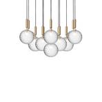 Miira 13 Candelabru Rock Grey/Optic Clear - Nuura