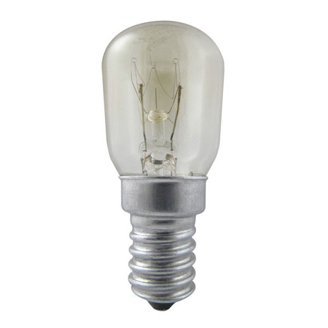 E14 15W Kühlschranklampe, klar, dimmbar