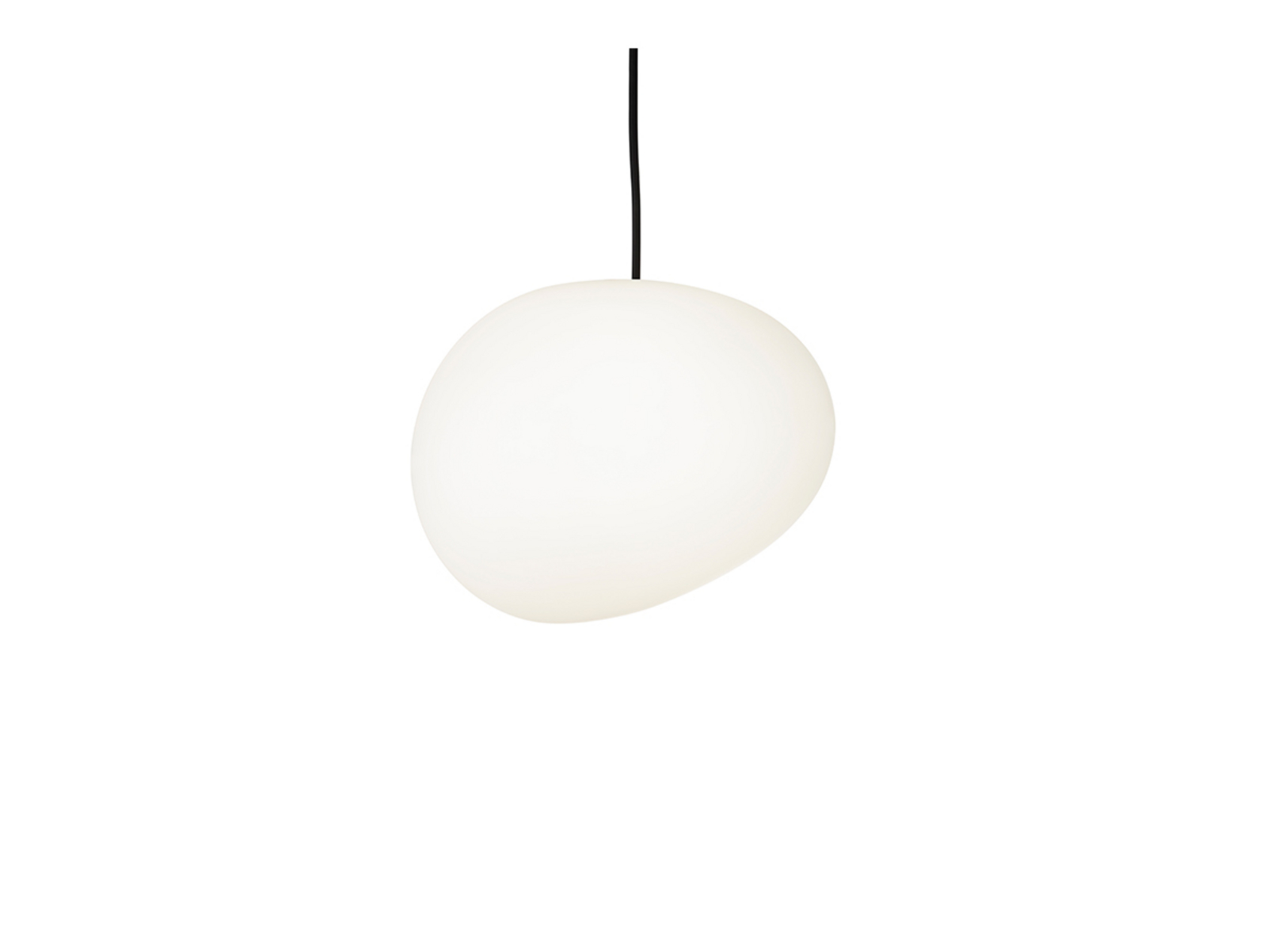 Gregg Esterno Lampada a Sospensione Medium 10m Bianco - Foscarini