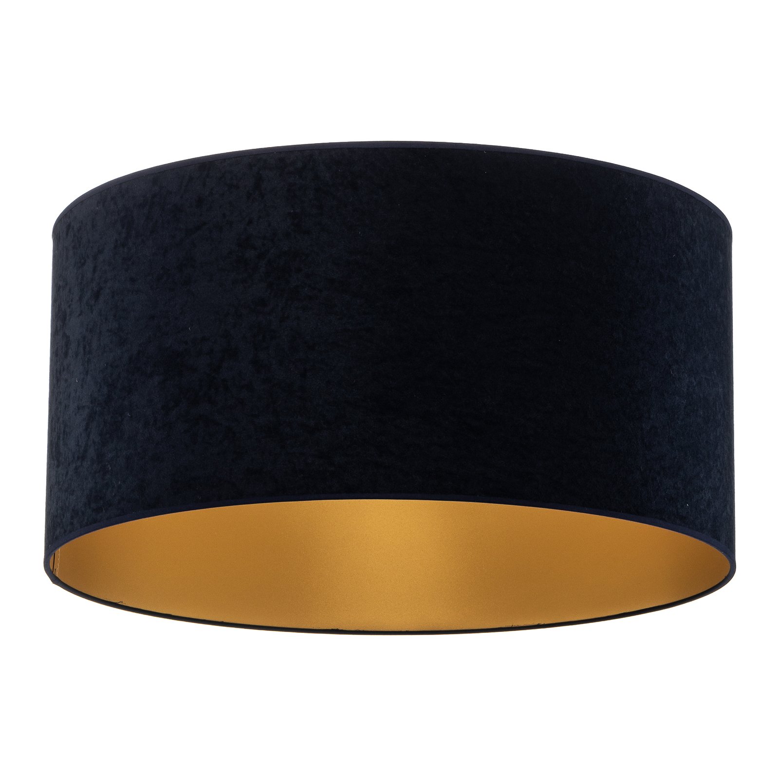 Lámpara de techo Golden Roller Ø 60cm azul oscuro/oro
