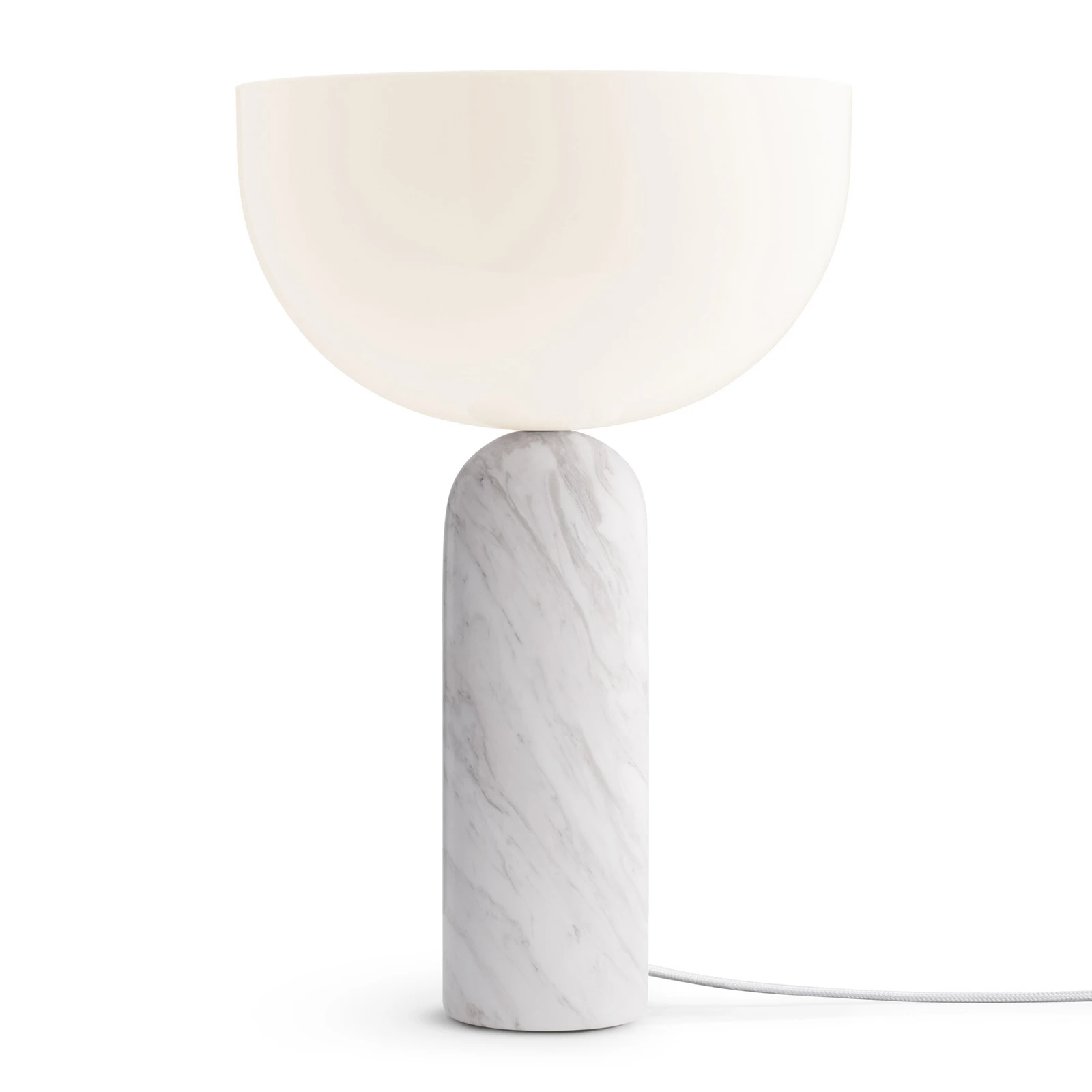 New Works Kizu Liela galda lampa, balta
