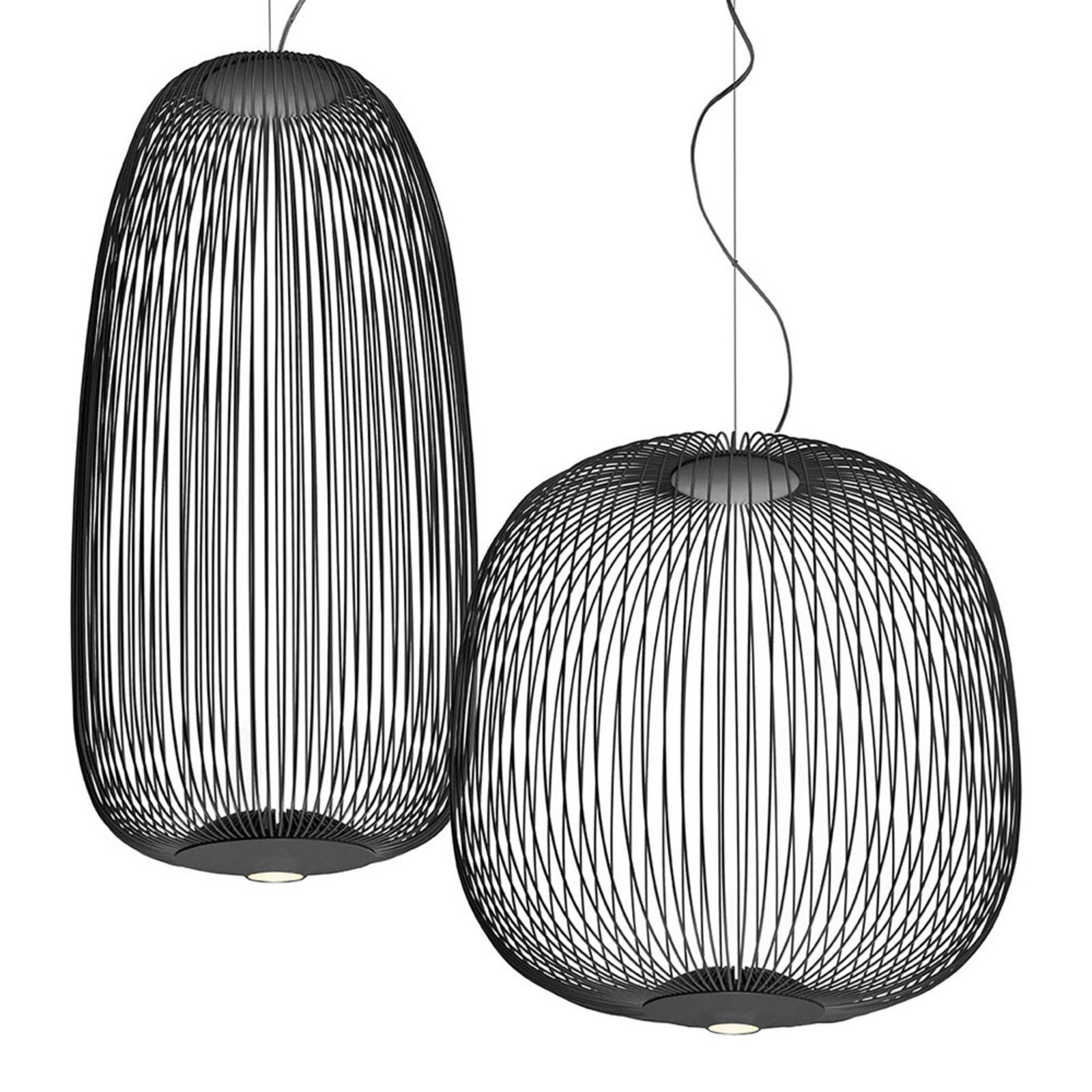 Foscarini MyLight Spokes 2 midi LED-Hängelampe