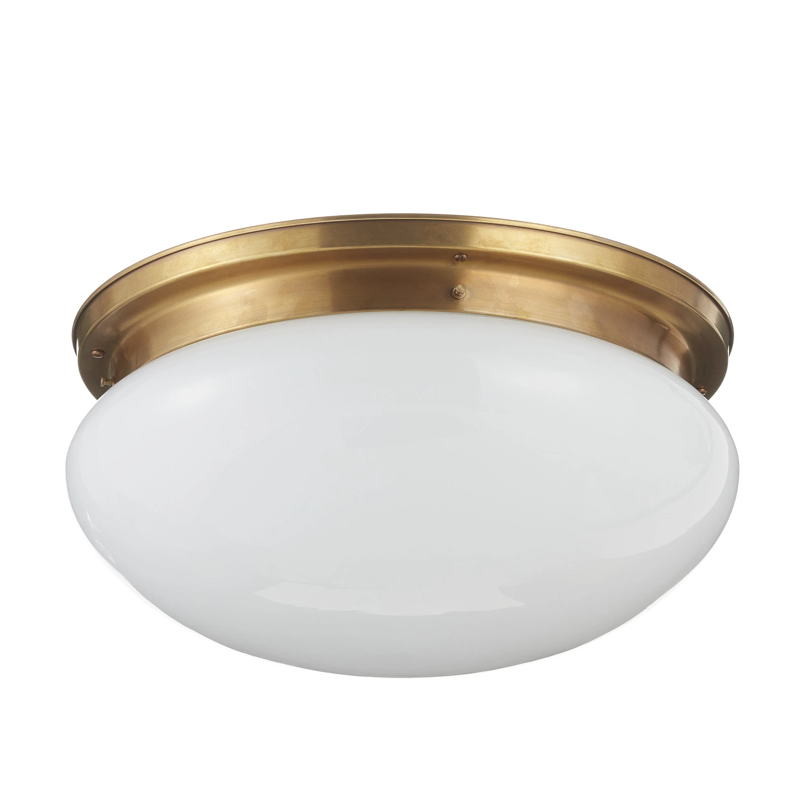 Grand plafonnier Harry en laiton Ø 40 cm